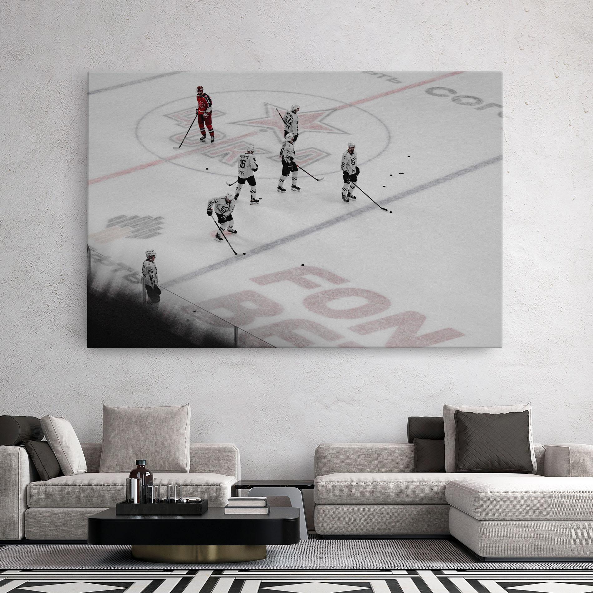 Tablou Canvas Ice Intuition mockup 2