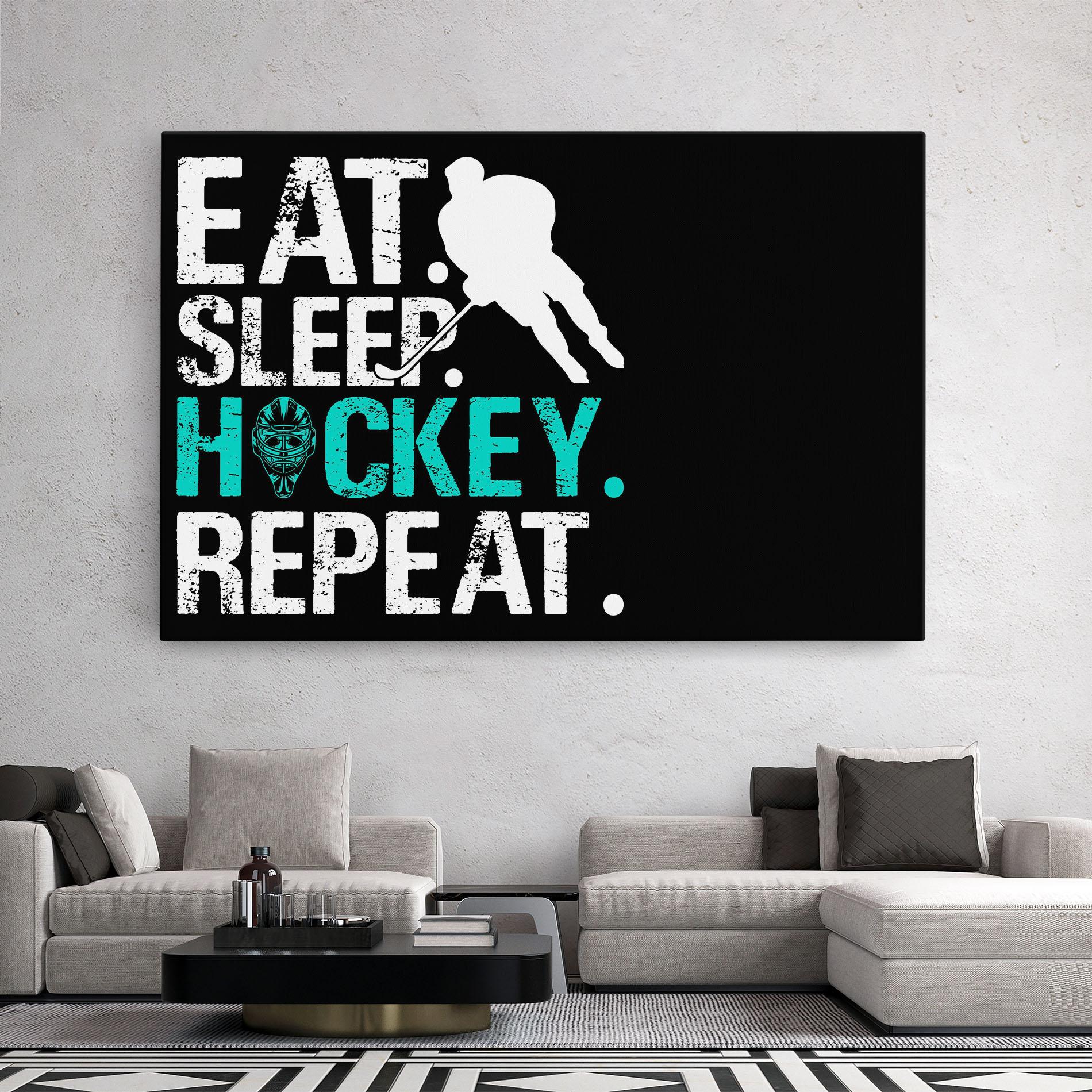 Tablou Canvas Sleep Hockey mockup 2