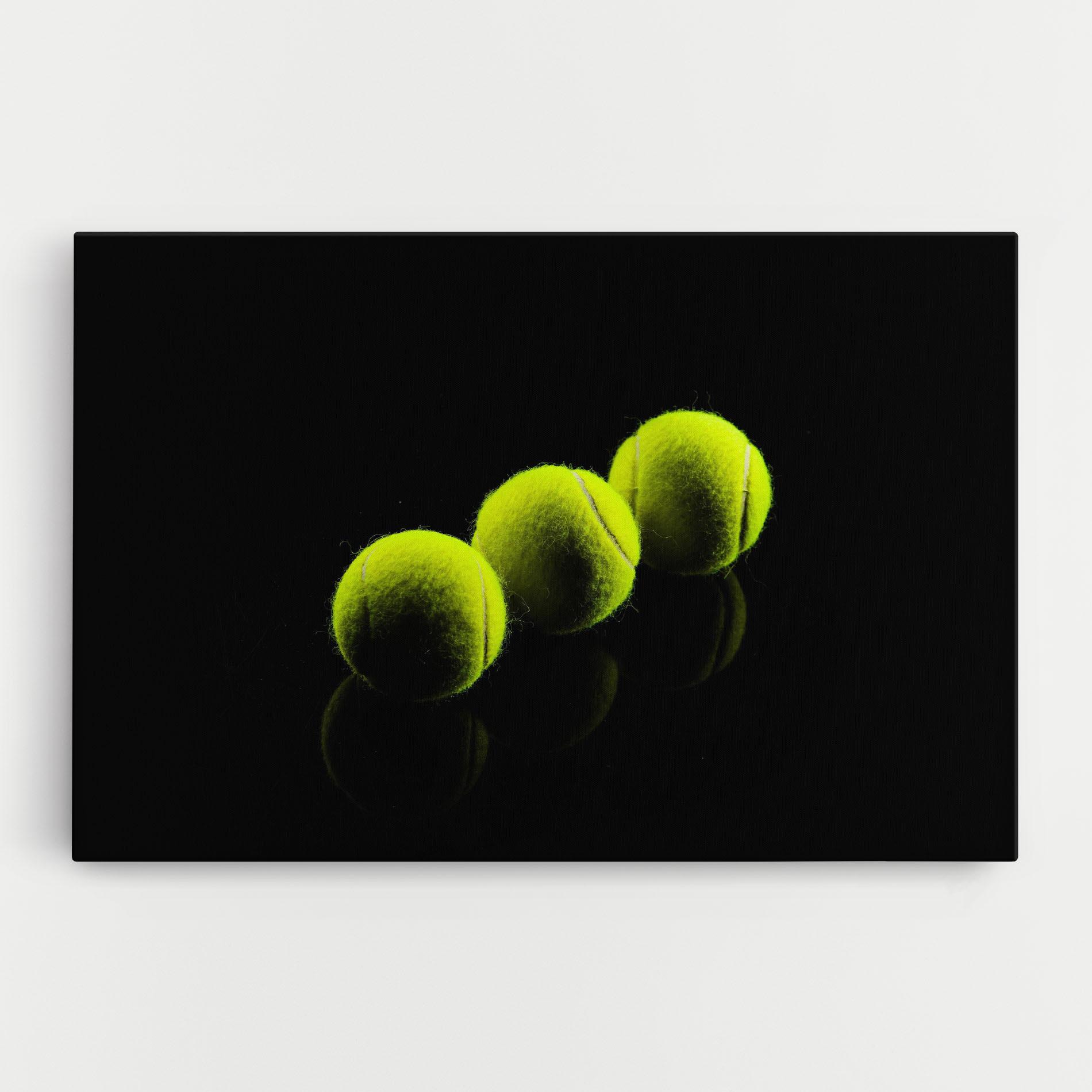 Tablou Canvas 3 Tennis Balls mockup 0