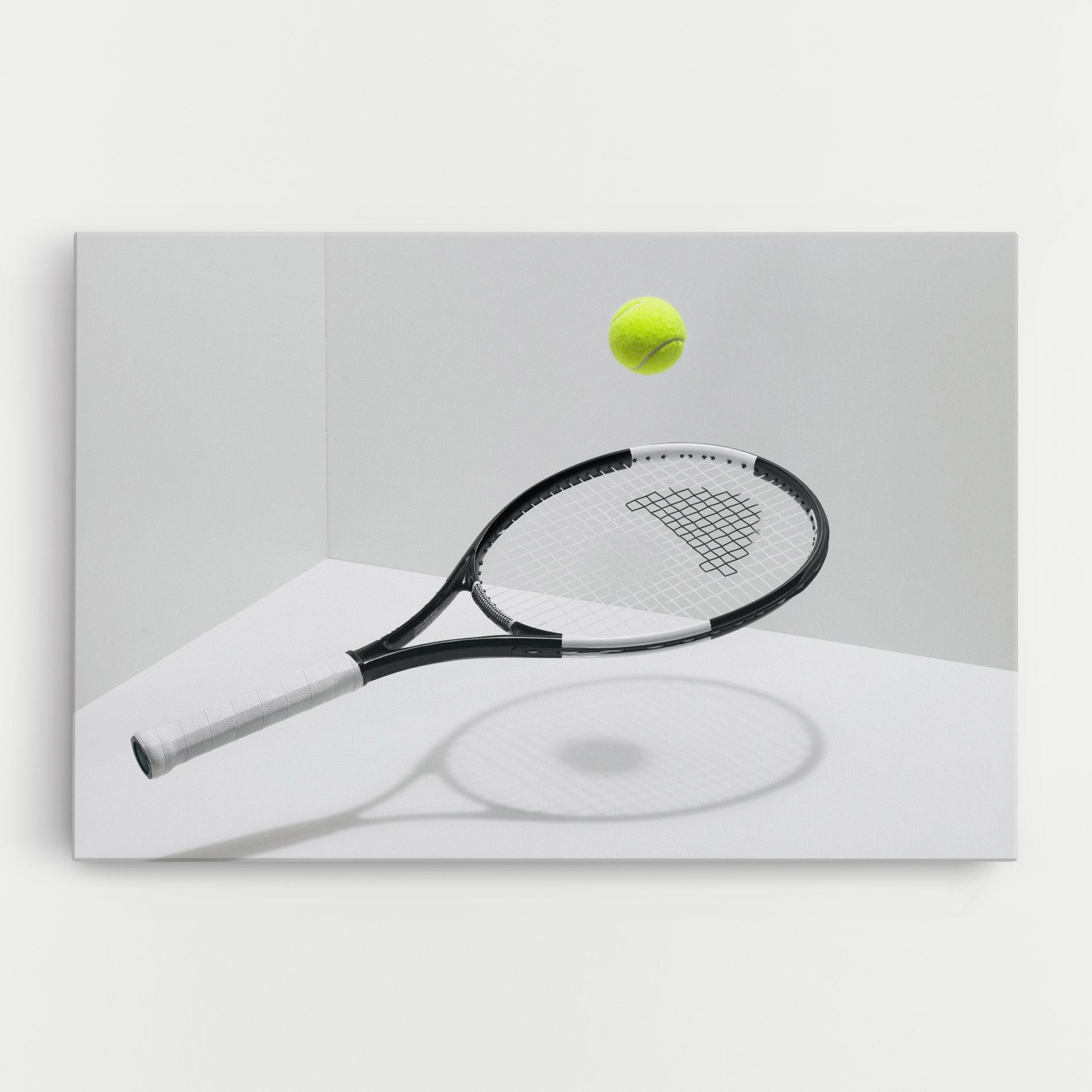 Tablou Canvas Floating Tennis Racket mockup 0