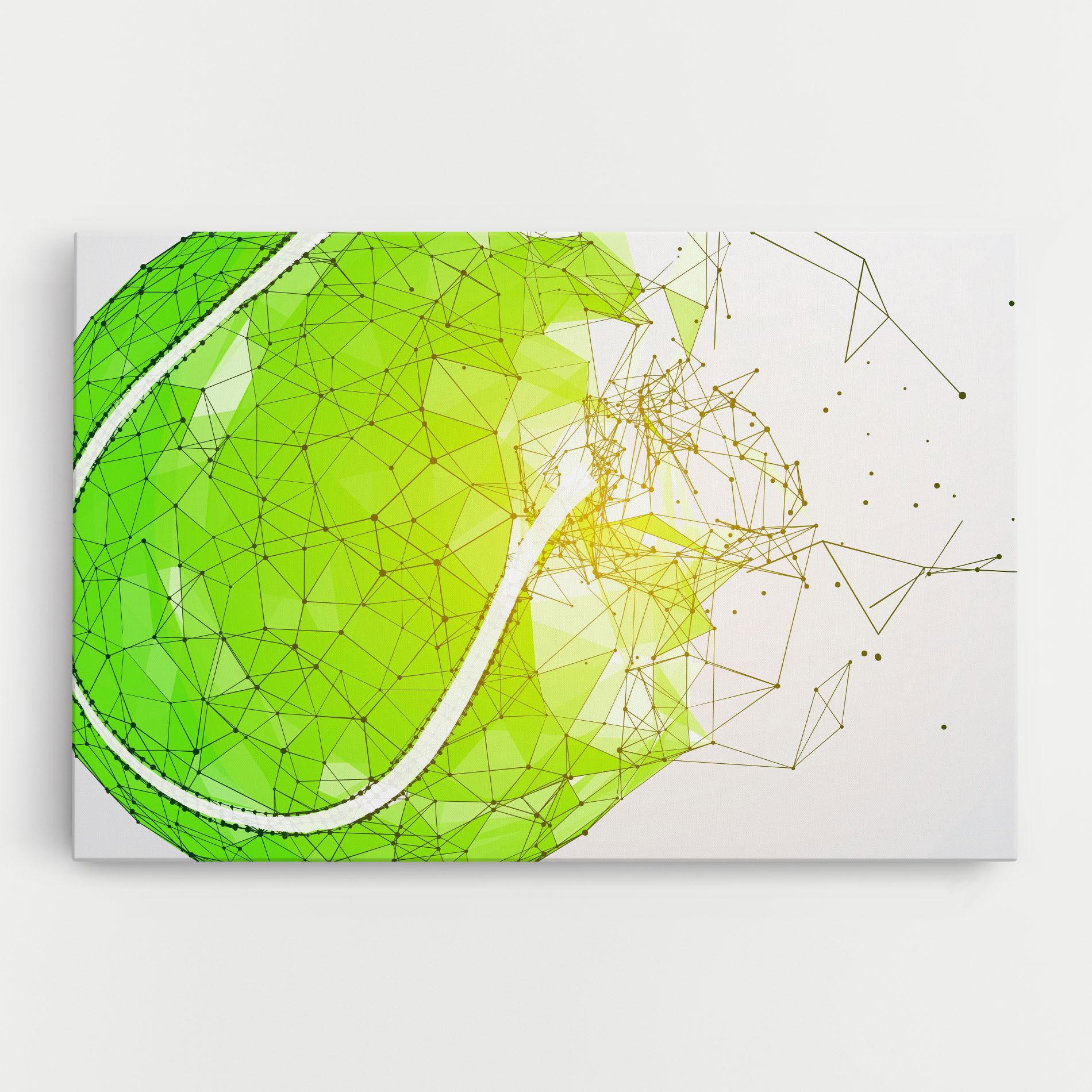 Tablou Canvas Green Line Tennis mockup 0