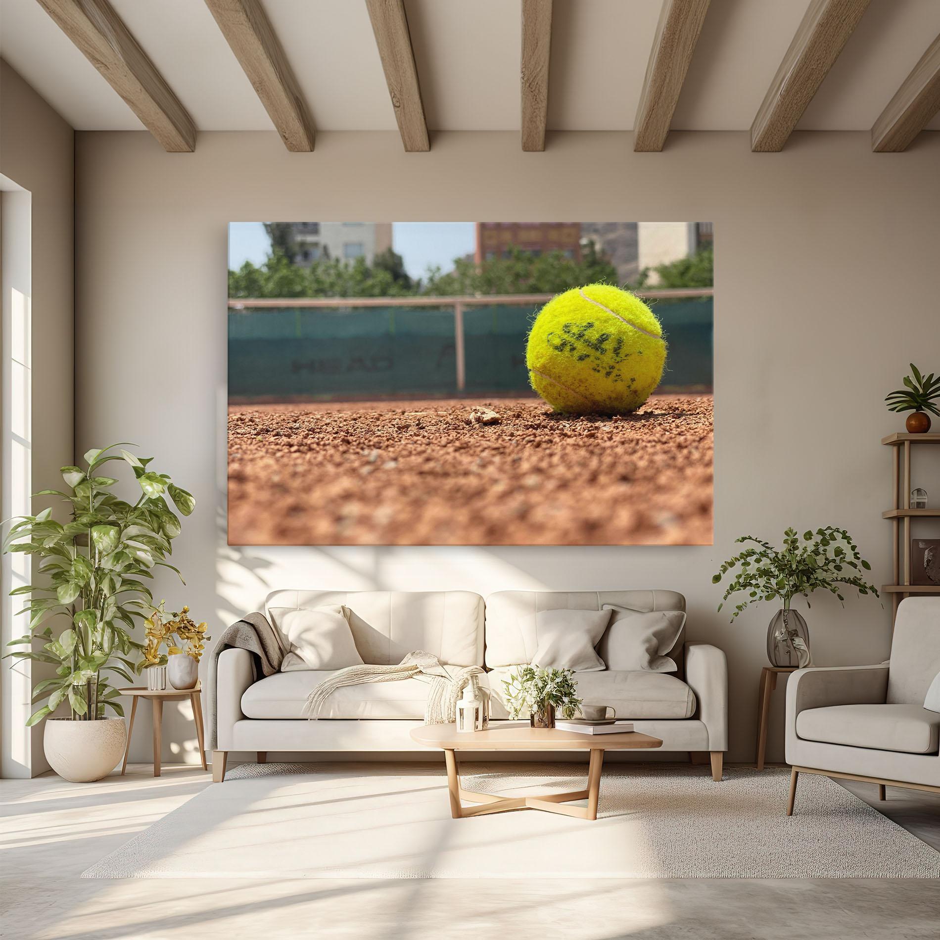 Tablou Canvas Lost Tennis Ball mockup 6