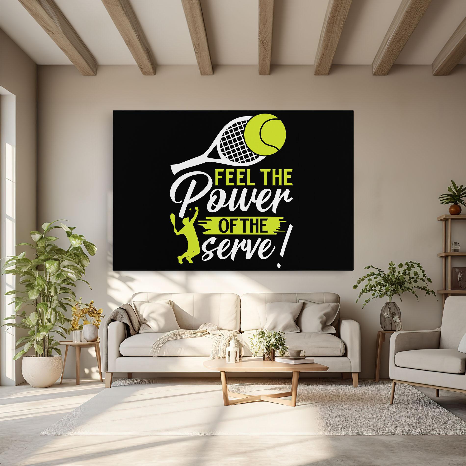 Tablou Canvas Power Serve mockup 6