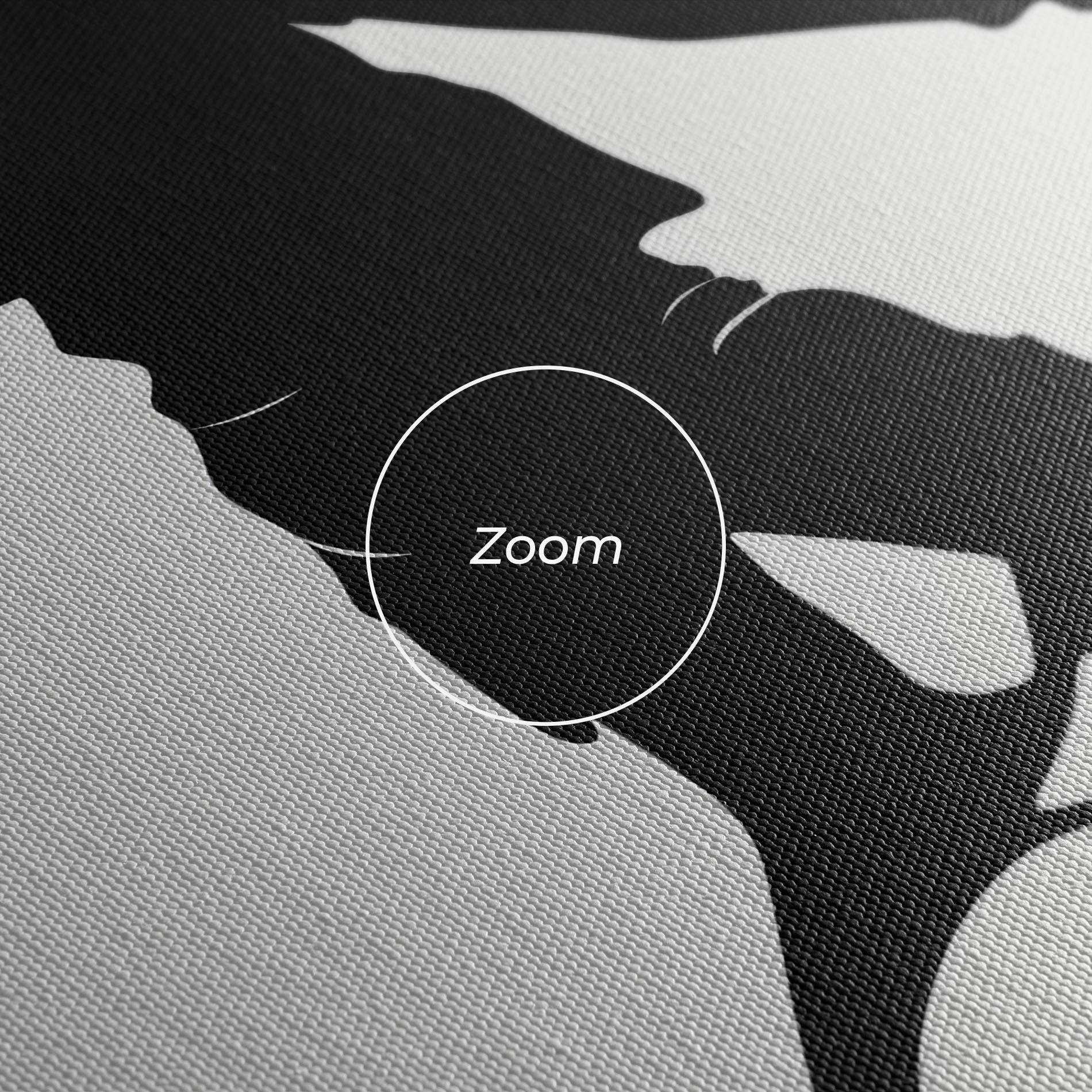 Tablou Canvas Black Tennis Circle mockup 3