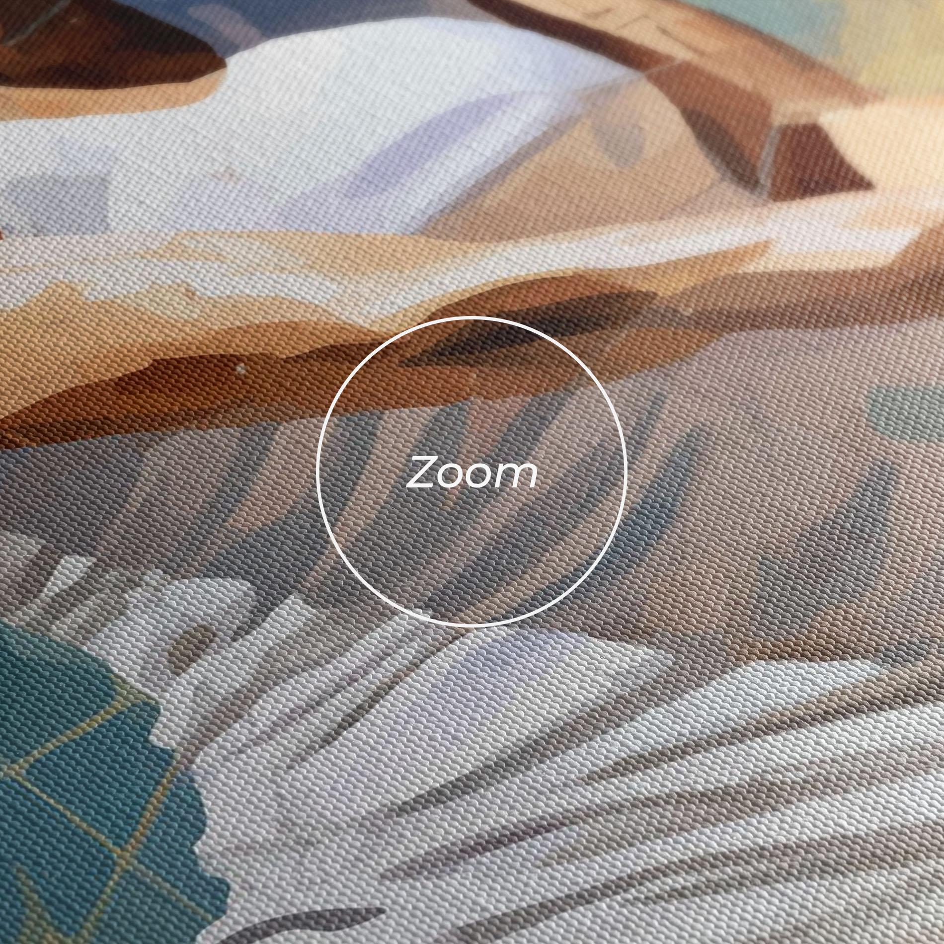 Tablou Canvas Blonde Tennis Girl mockup 3