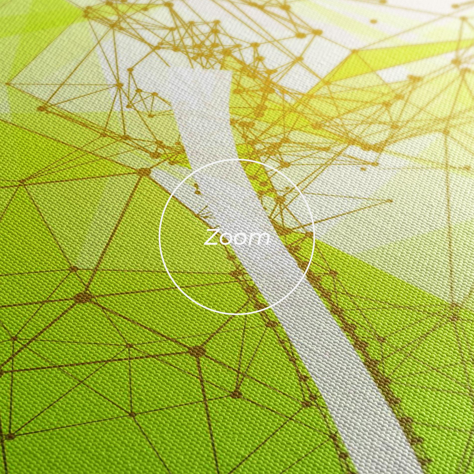 Tablou Canvas Green Line Tennis mockup 3