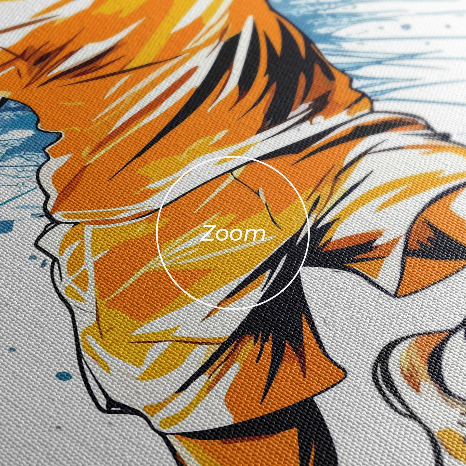 Tablou Canvas Orange Blue Tennis mockup 3