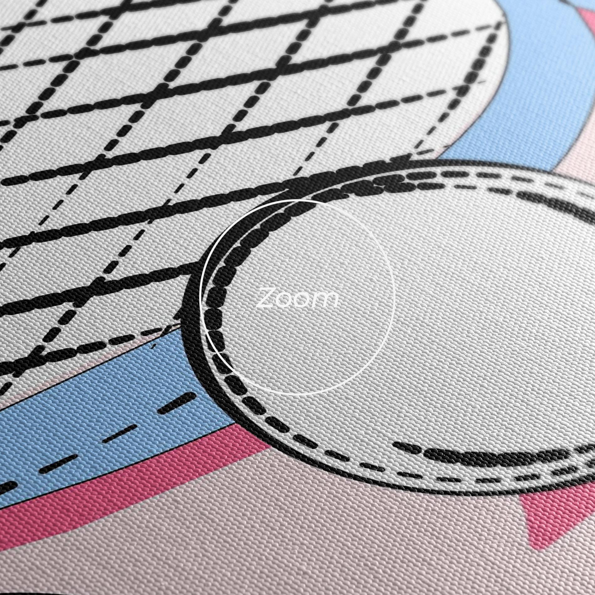 Tablou Canvas Pink Tennis mockup 3