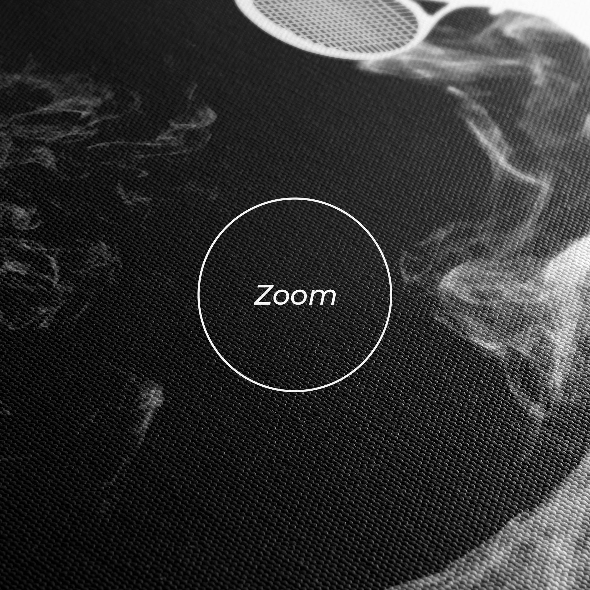 Tablou Canvas Tennis Spoke White mockup 3