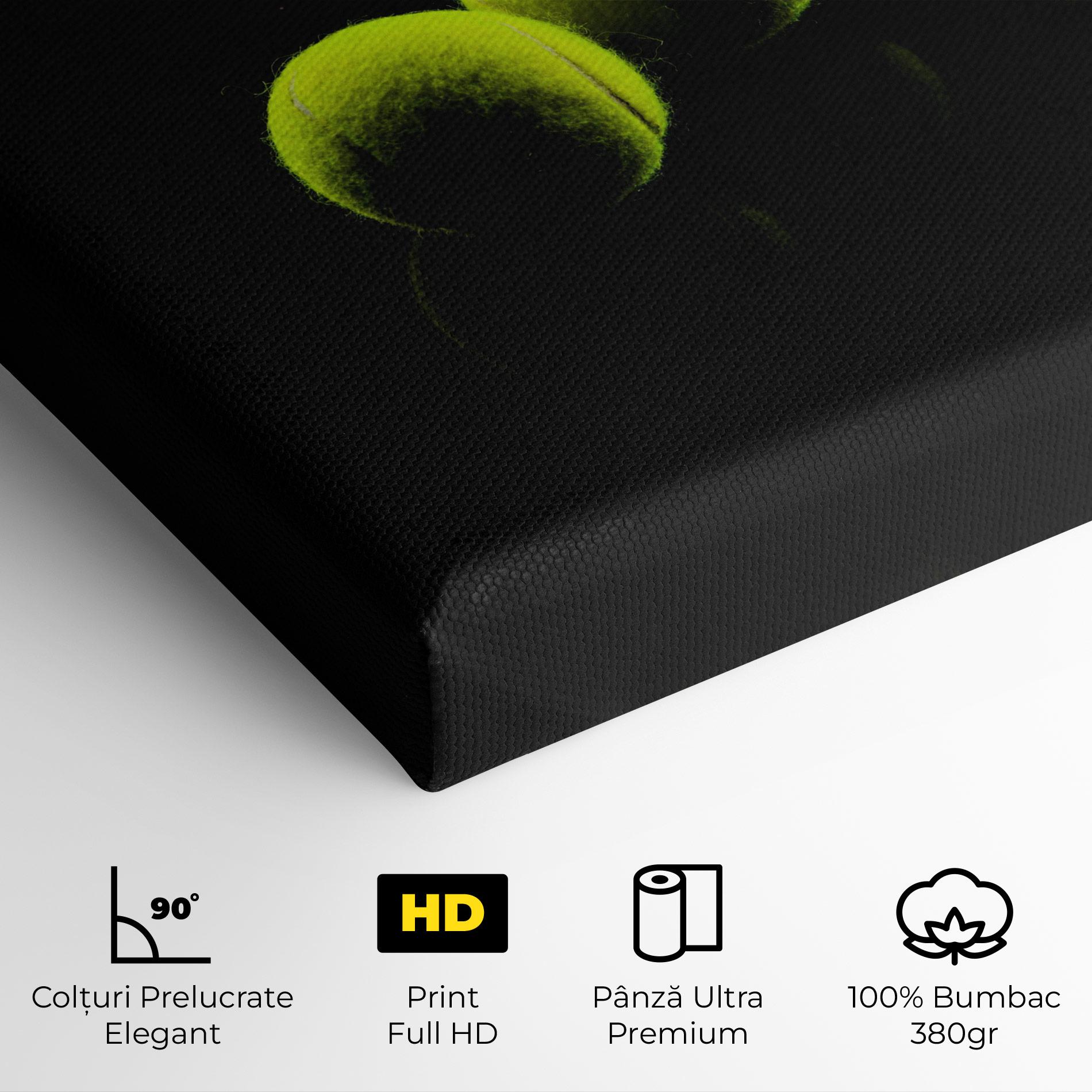 Tablou Canvas 3 Tennis Balls mockup 4