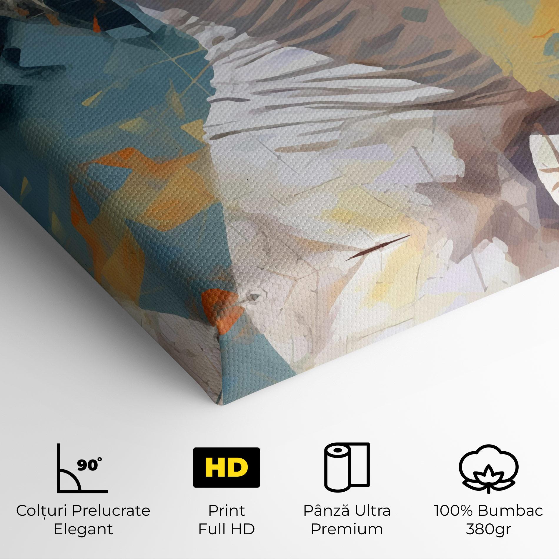 Tablou Canvas Blonde Tennis Girl mockup 4