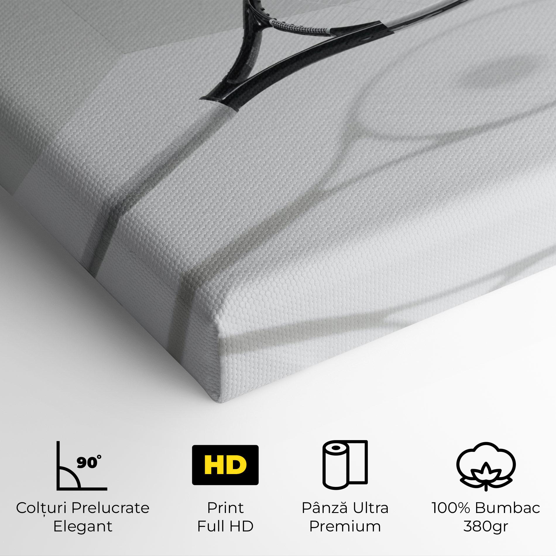 Tablou Canvas Floating Tennis Racket mockup 4