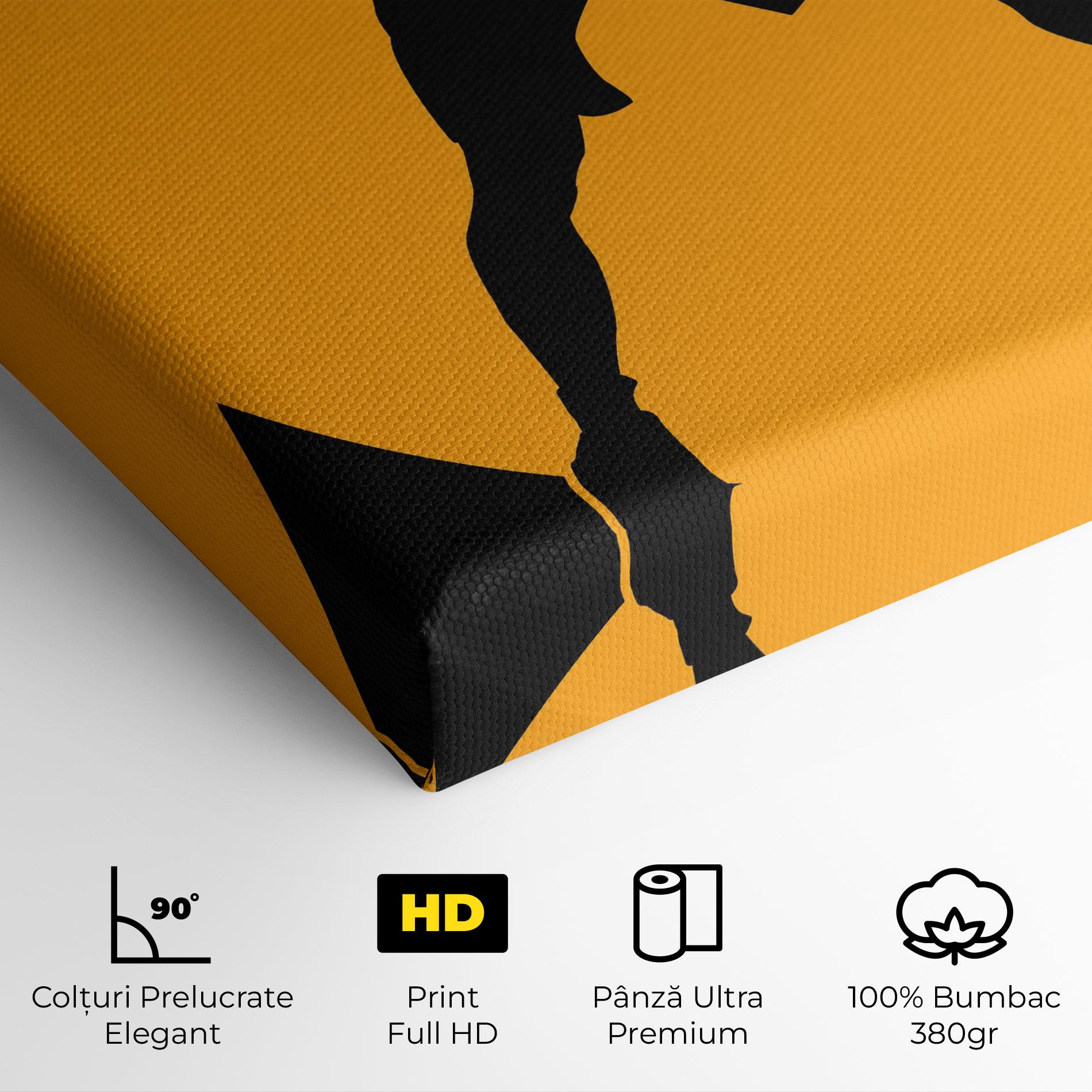 Tablou Canvas Orange Tennis mockup 4