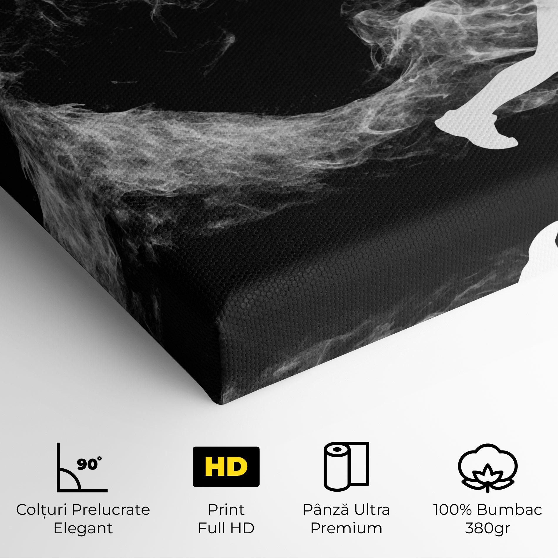 Tablou Canvas Tennis Spoke White mockup 4