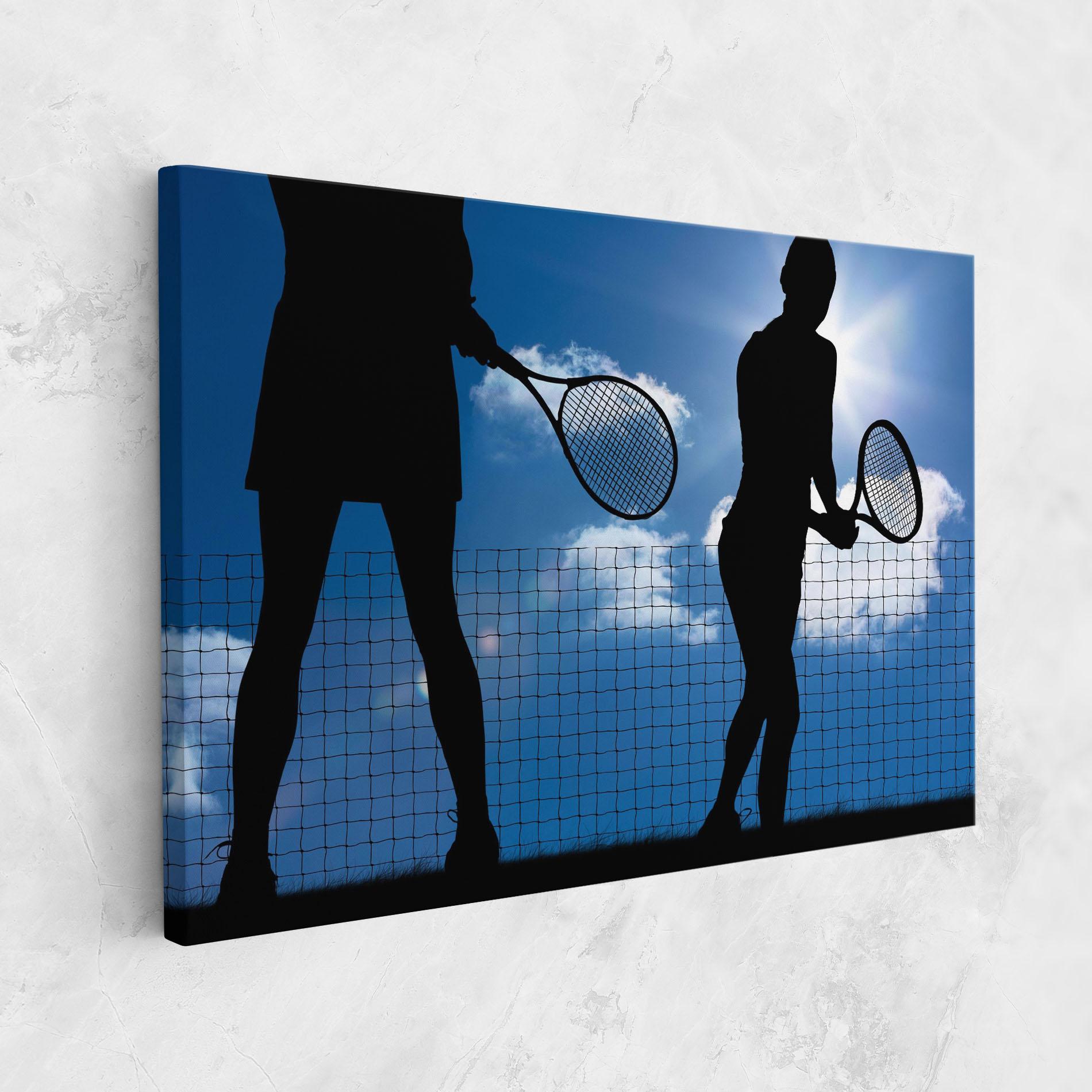 Tablou Canvas Blue Sky Tennis mockup 1