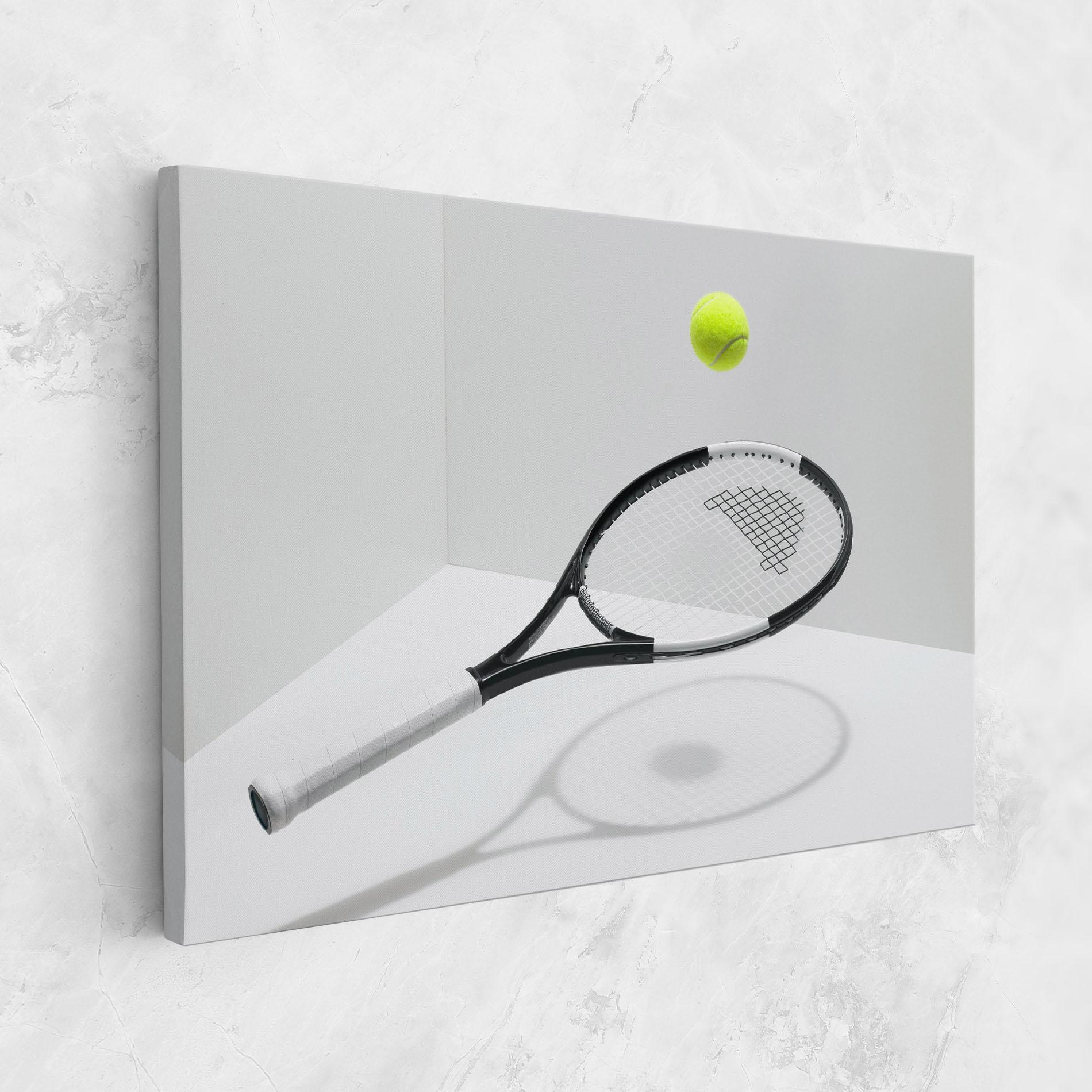 Tablou Canvas Floating Tennis Racket mockup 1