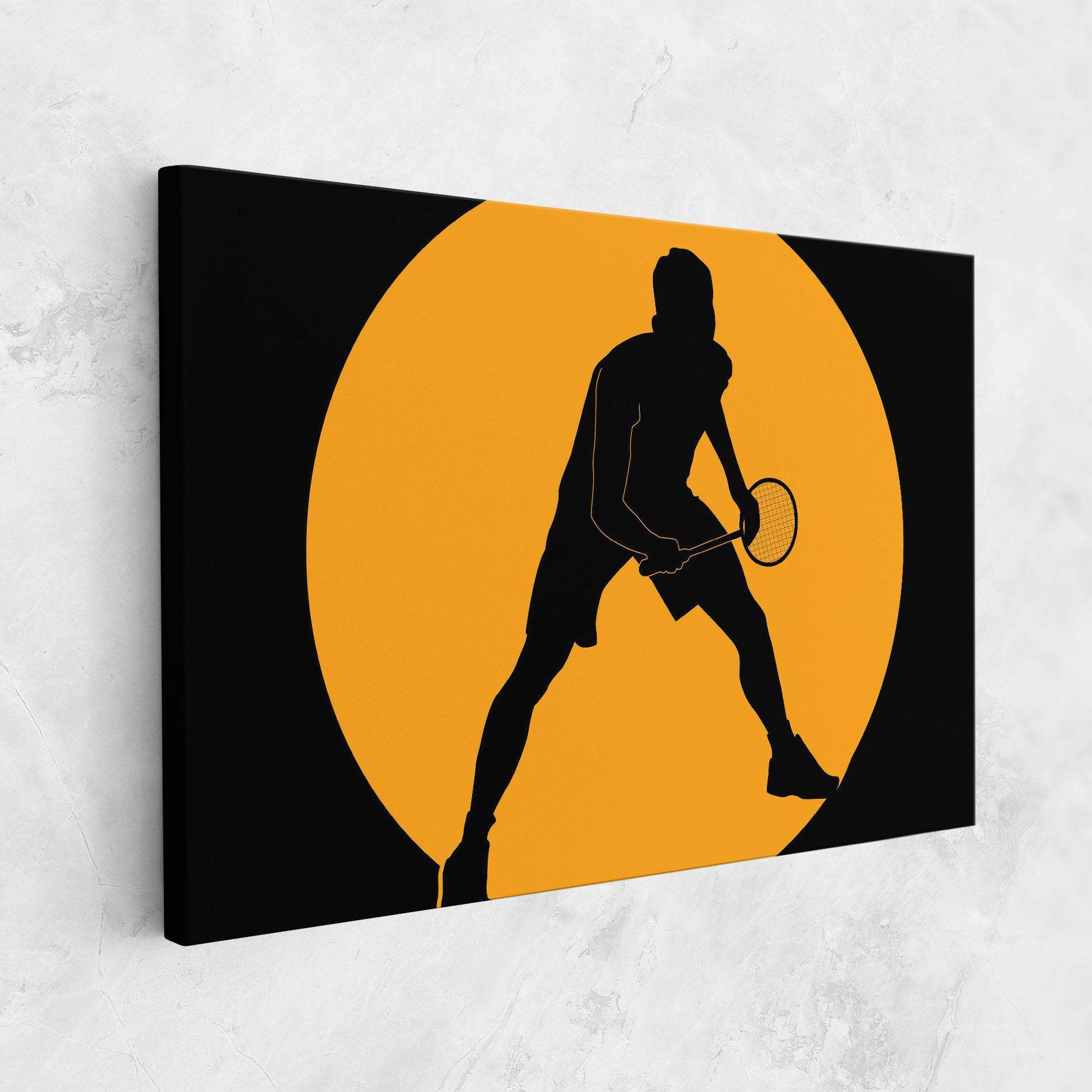 Tablou Canvas Orange Tennis mockup 1