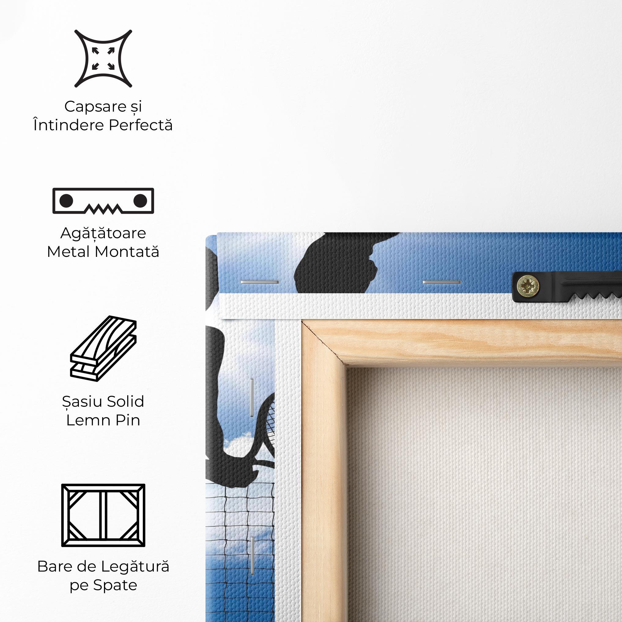 Tablou Canvas Blue Sky Tennis mockup 5