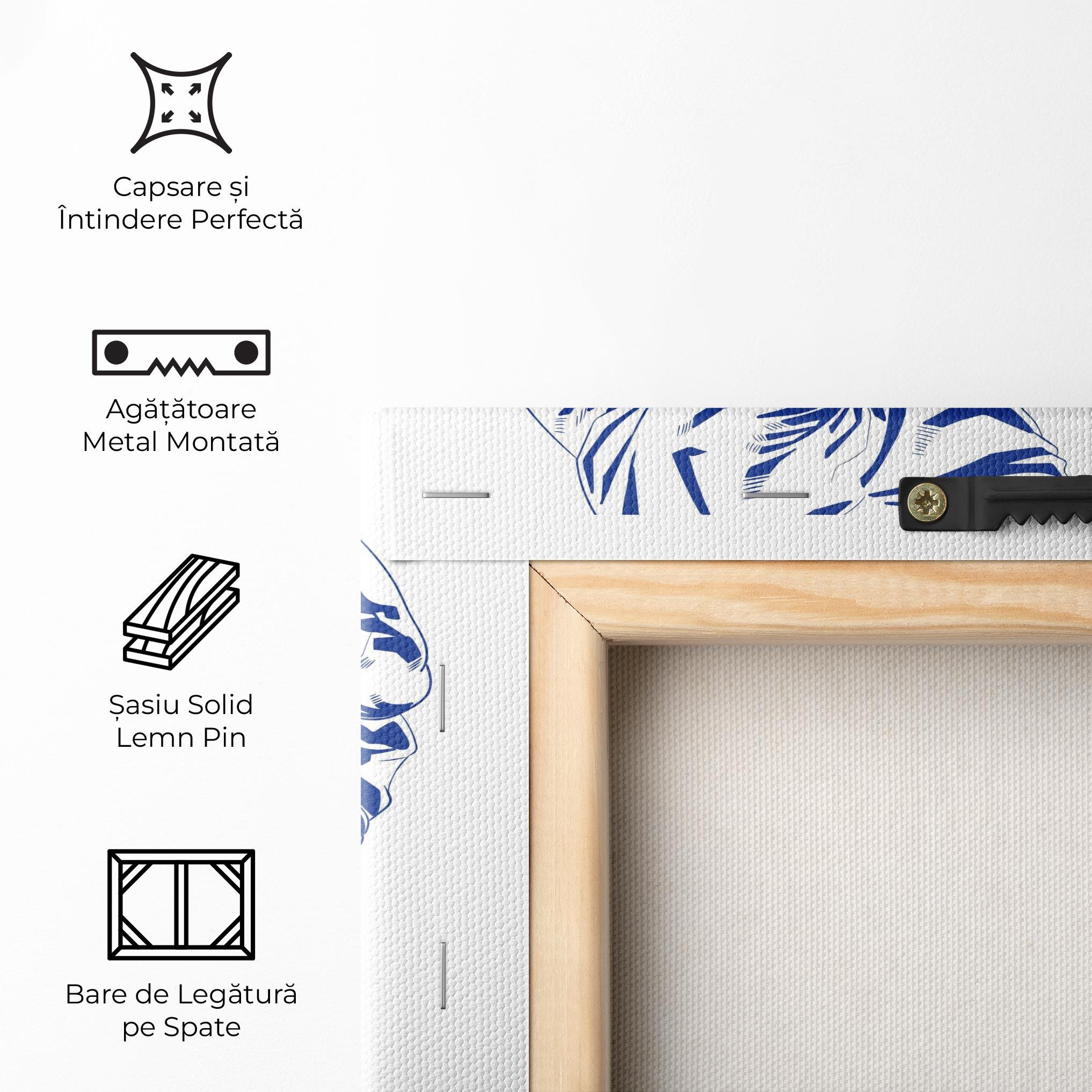 Tablou Canvas Blue Tennis mockup 5