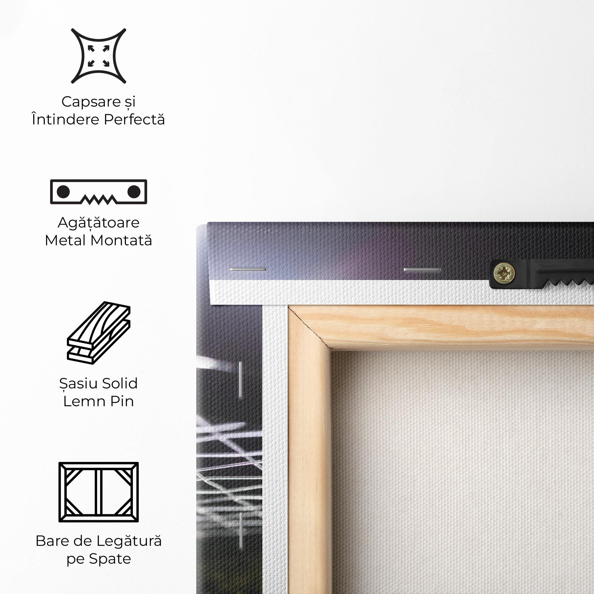 Tablou Canvas Close Up Tennis Ball mockup 5