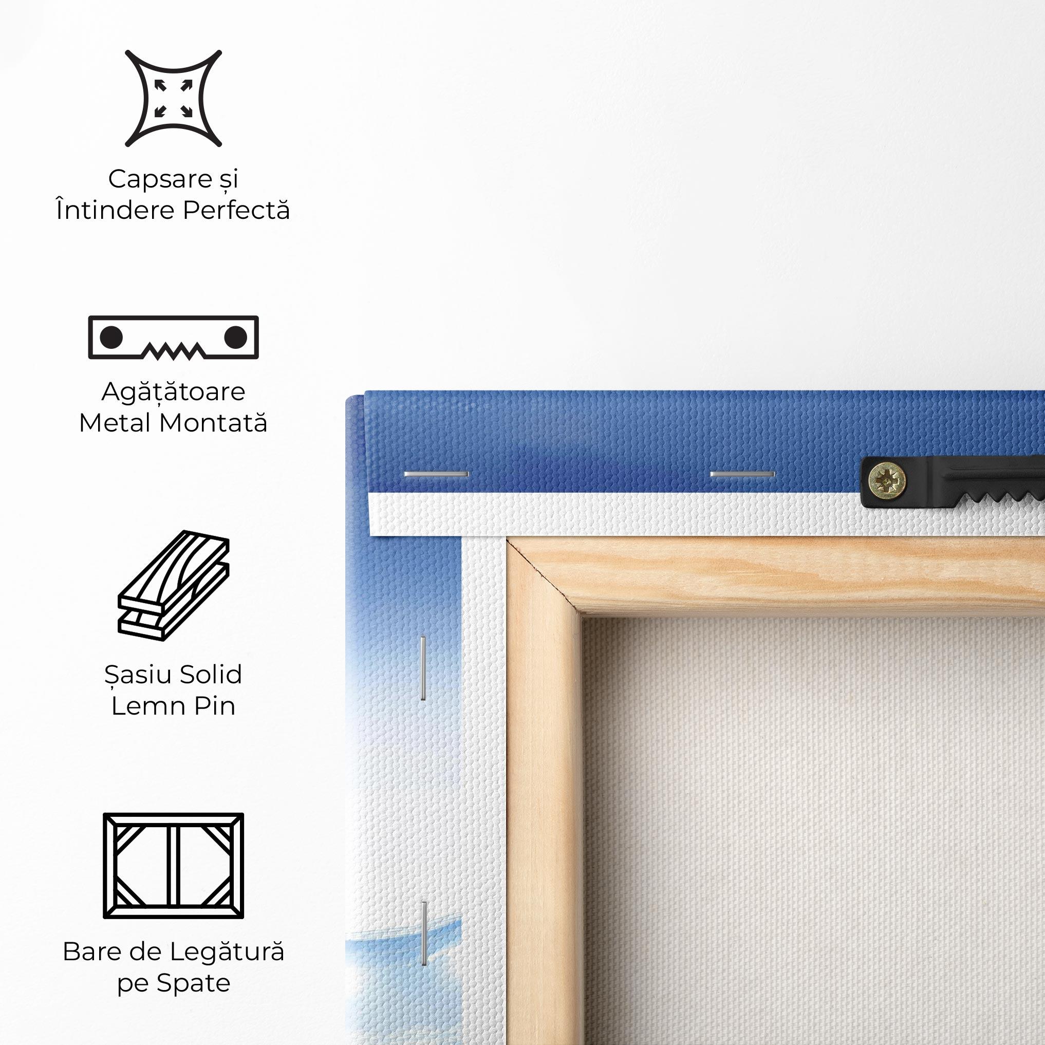 Tablou Canvas Stadium Tennis Player mockup 5