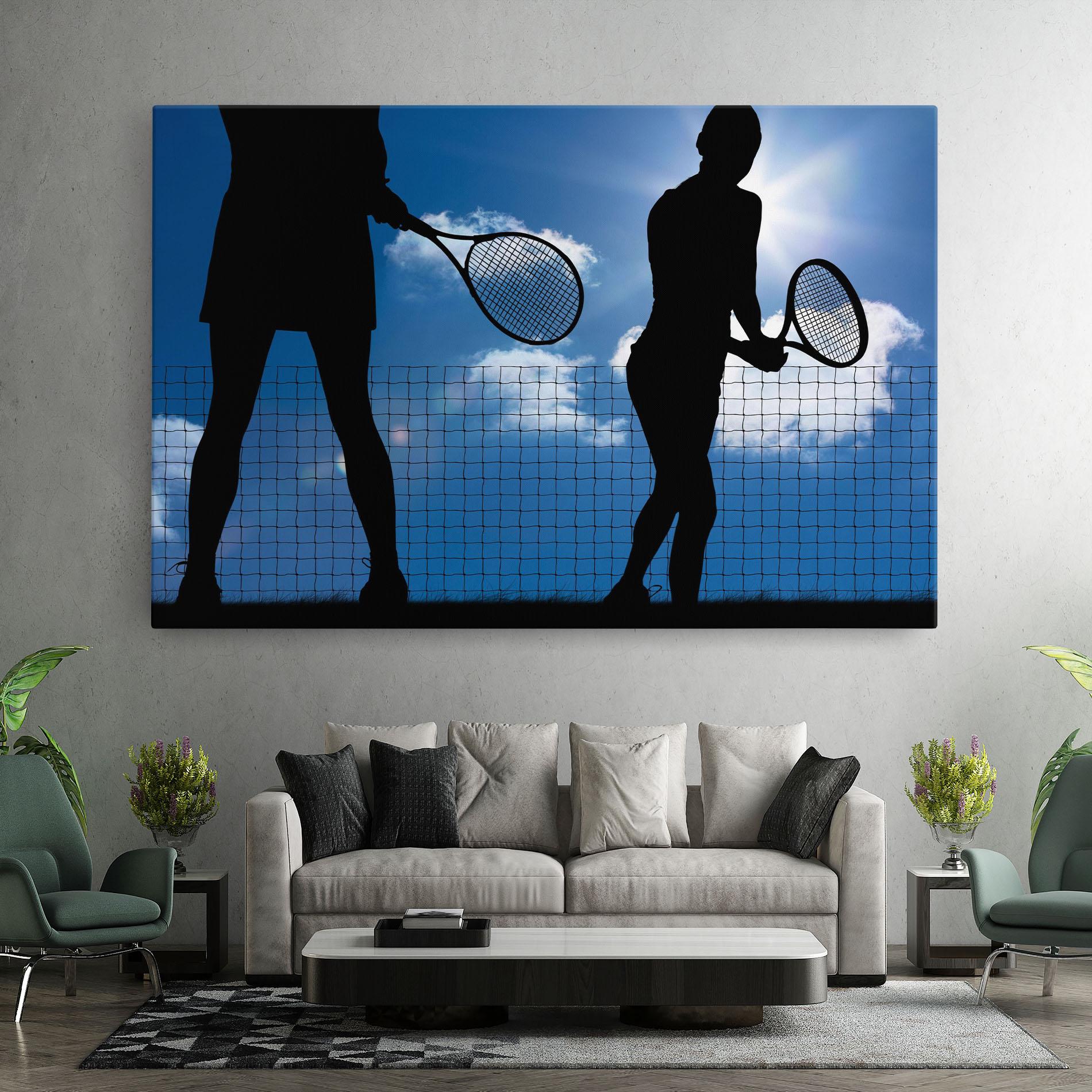 Tablou Canvas Blue Sky Tennis mockup 7