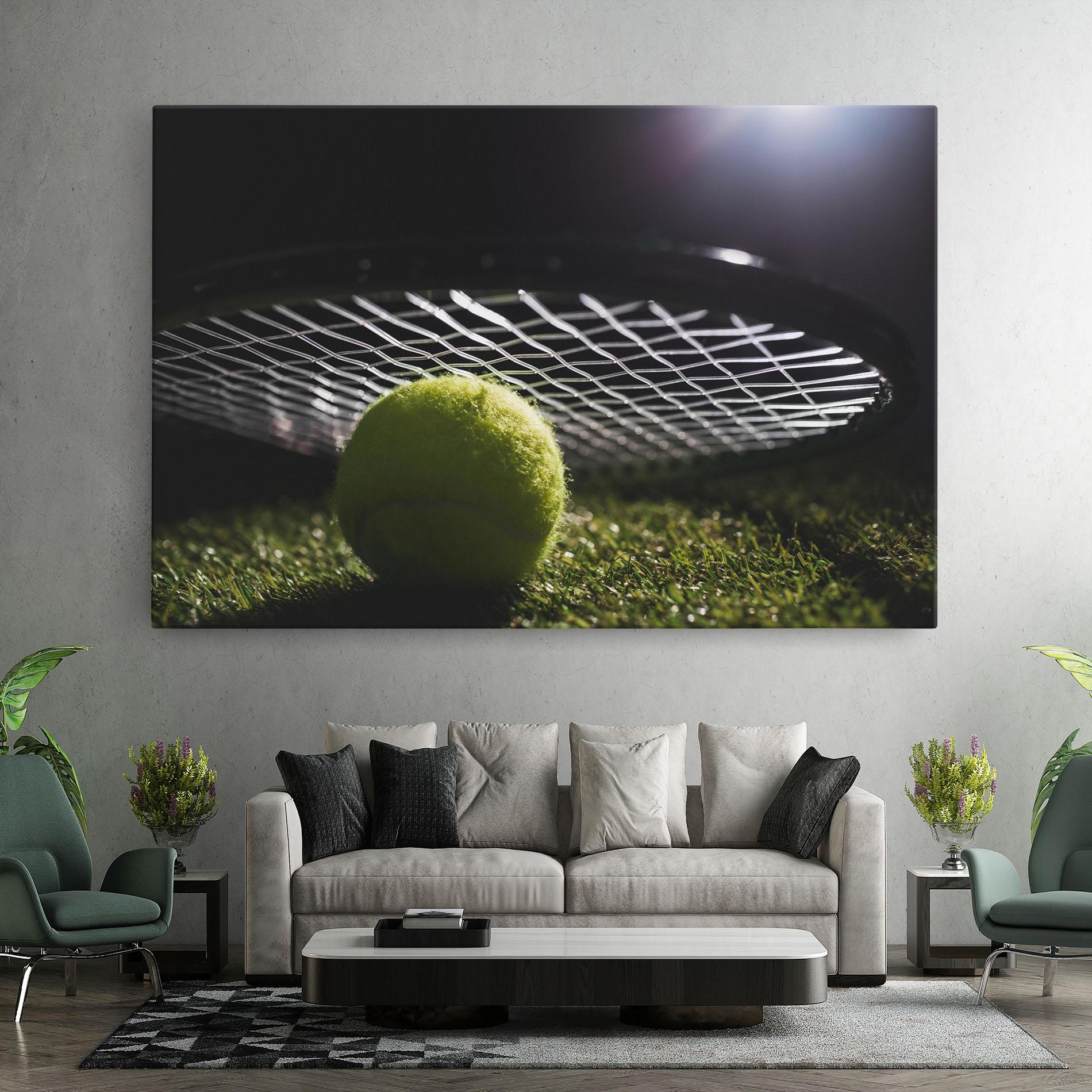 Tablou Canvas Close Up Tennis Ball mockup 7