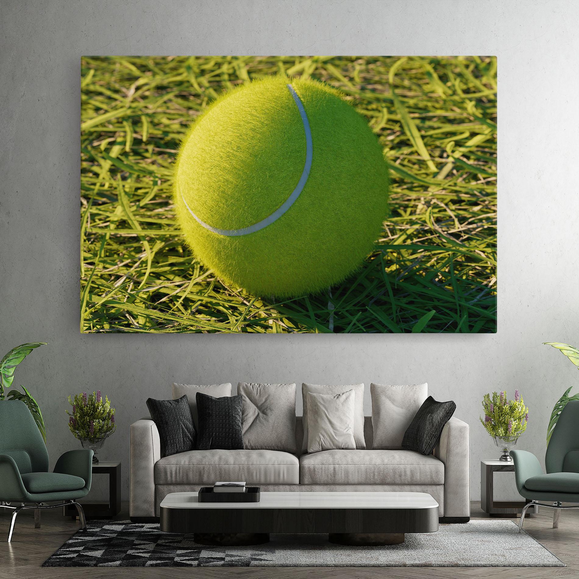 Tablou Canvas Green Tennis Ball mockup 7