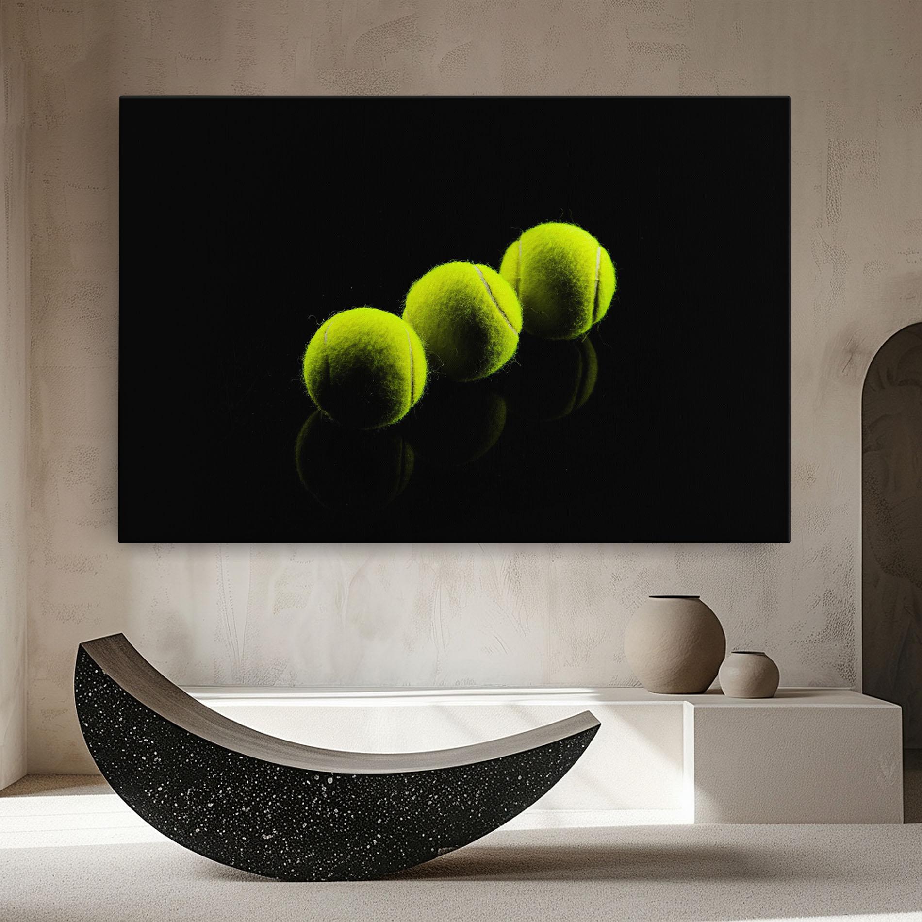 Tablou Canvas 3 Tennis Balls mockup 8