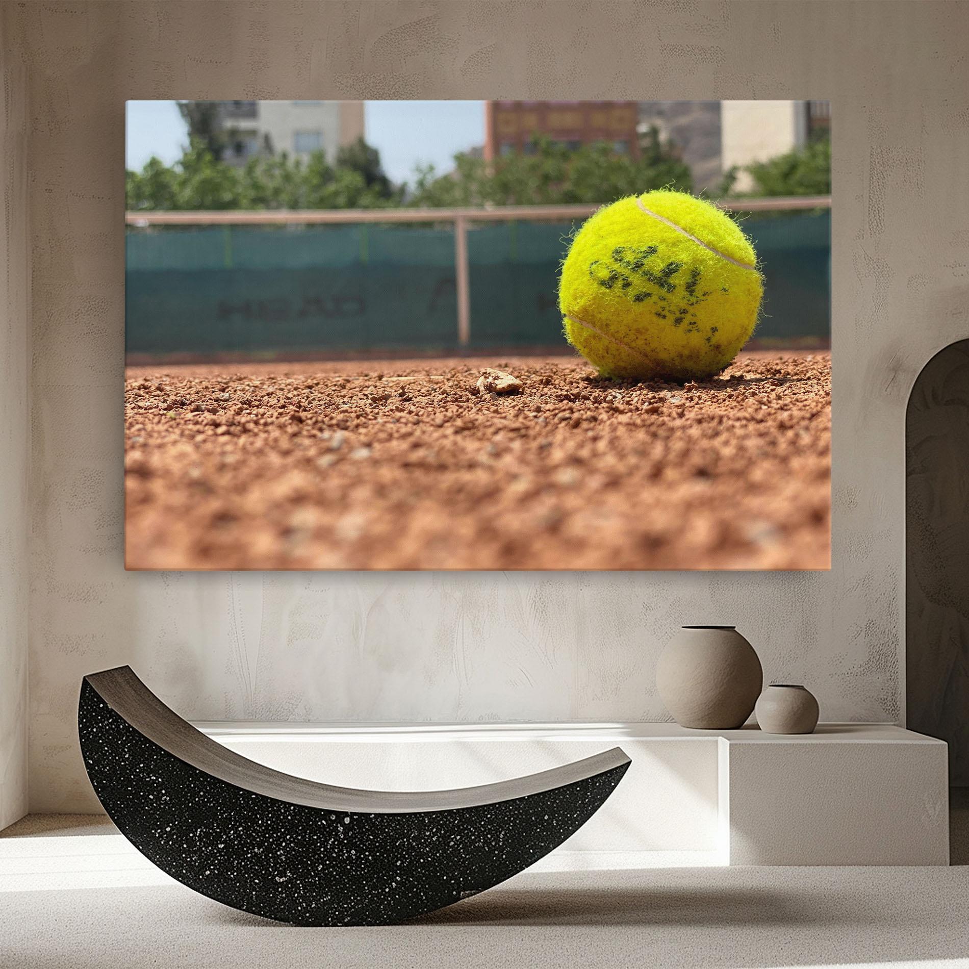Tablou Canvas Lost Tennis Ball mockup 8