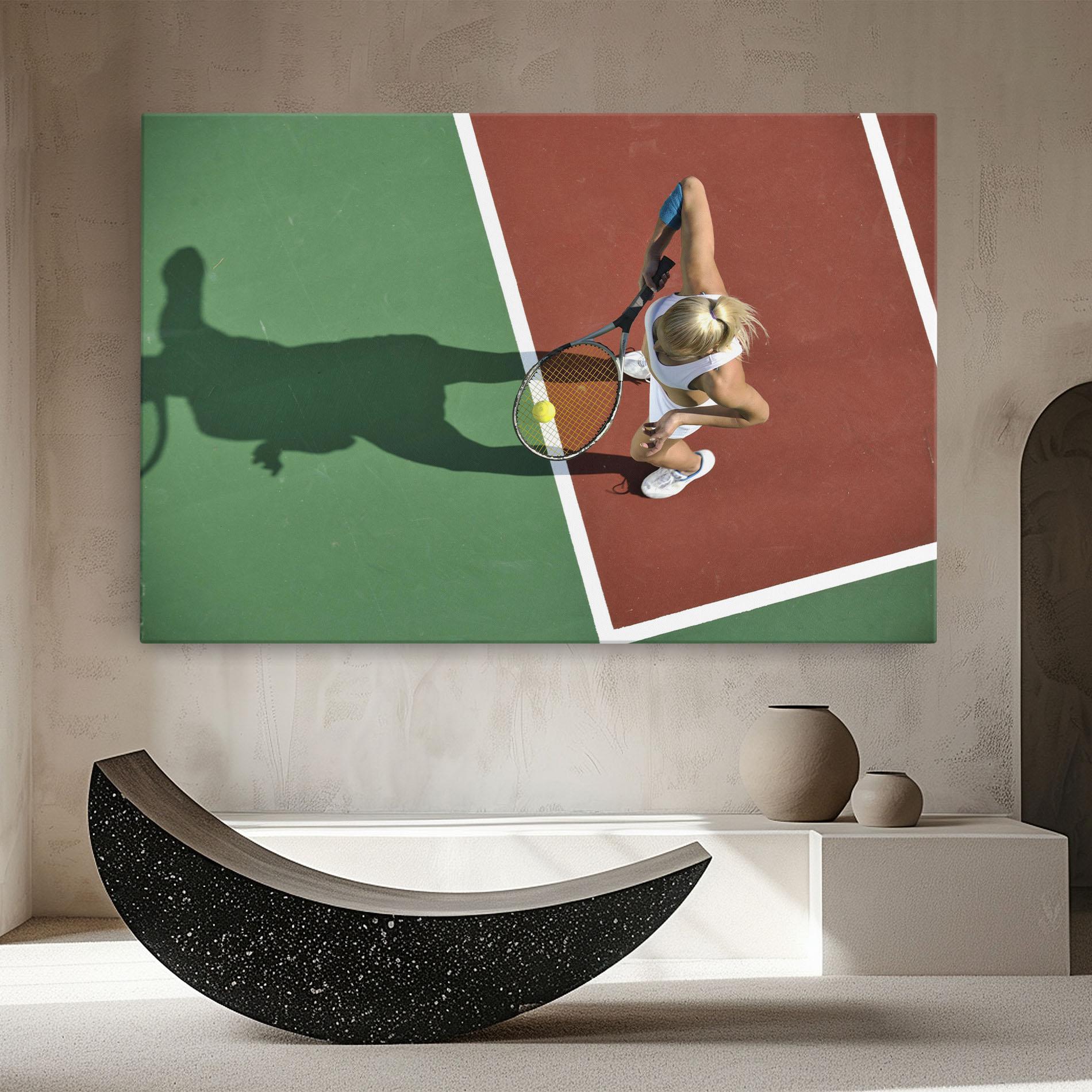 Tablou Canvas Outdoor Tennis mockup 8