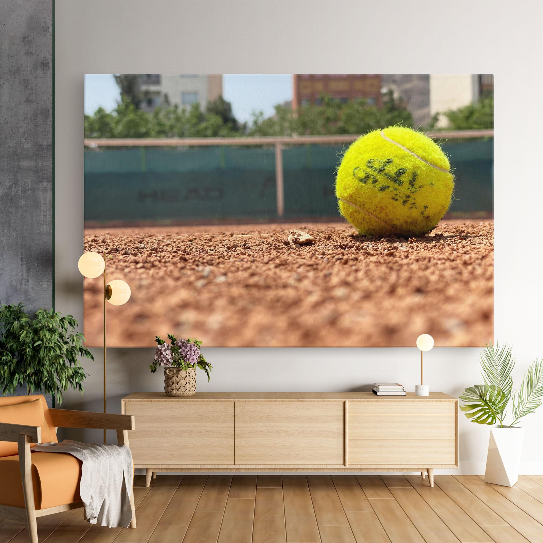 Tablou Canvas Lost Tennis Ball mockup 9