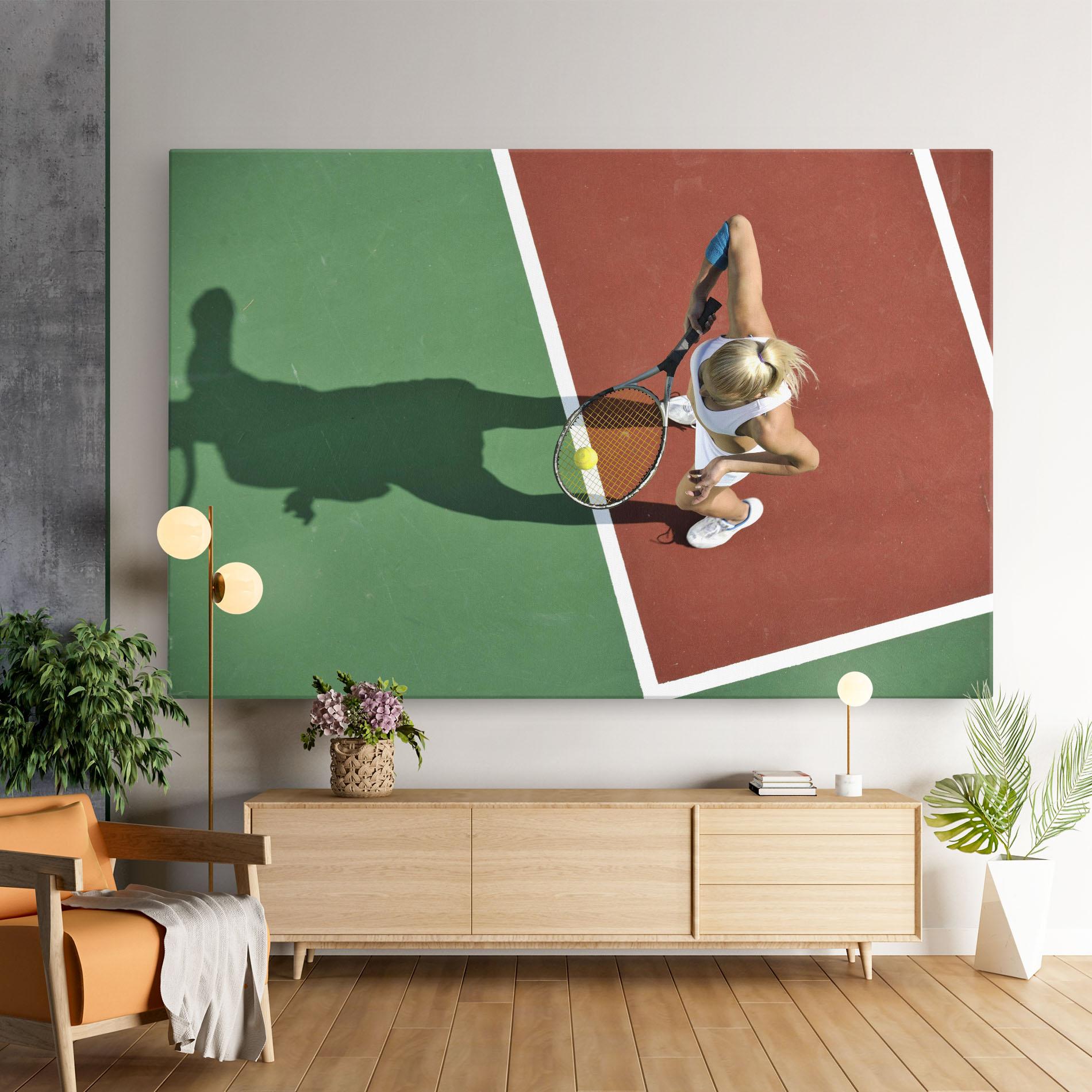 Tablou Canvas Outdoor Tennis mockup 9