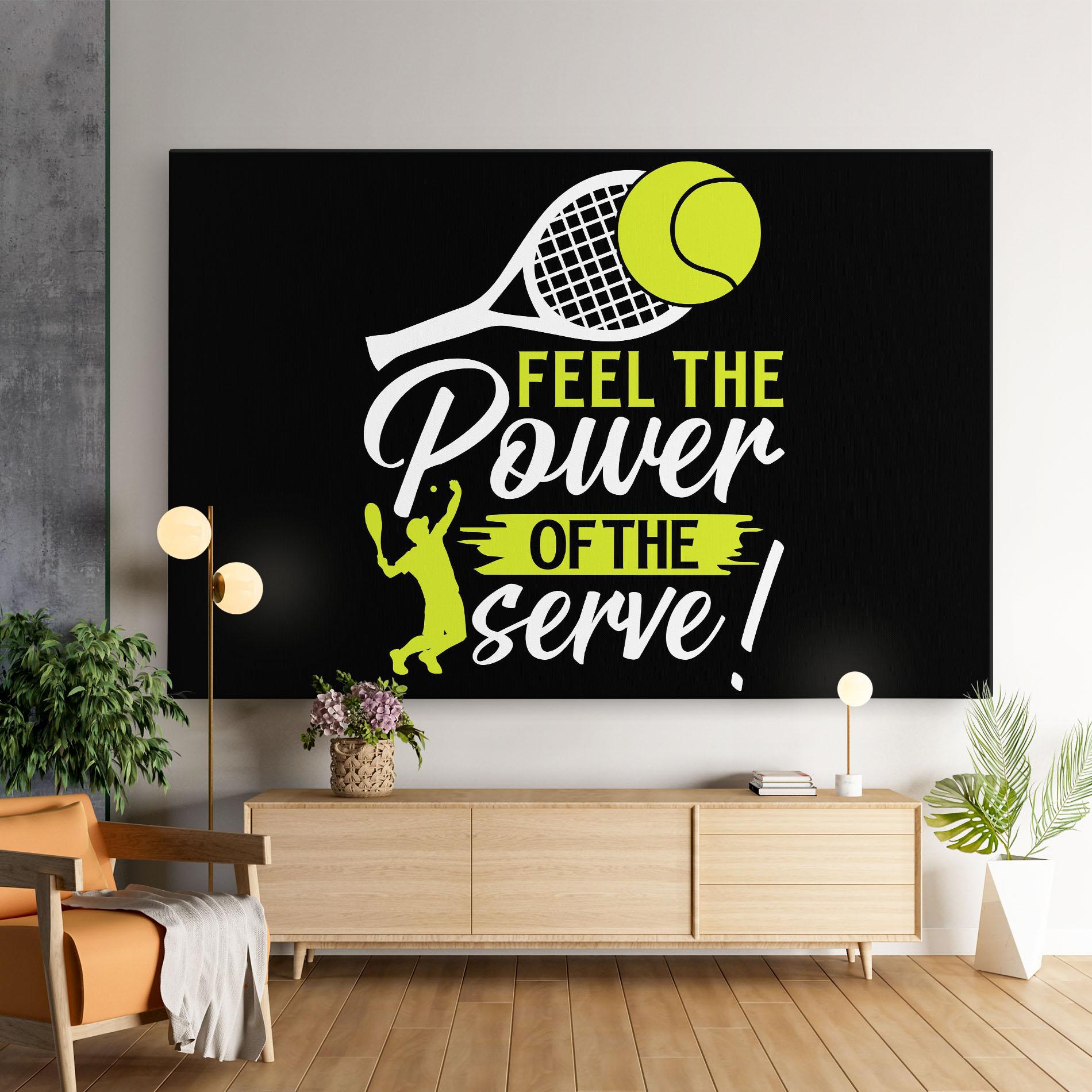 Tablou Canvas Power Serve mockup 9