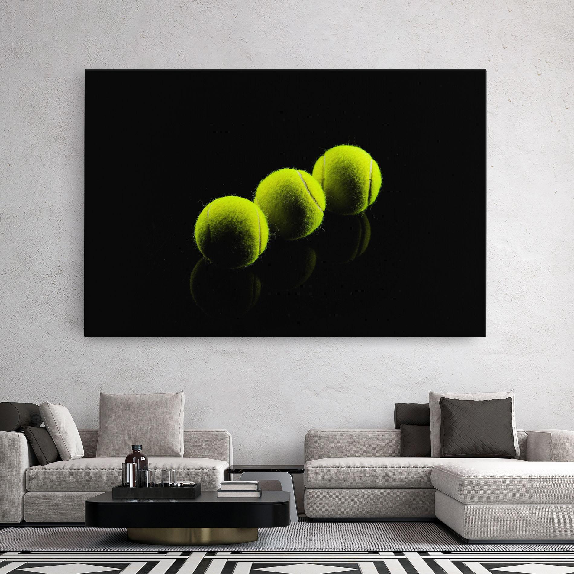 Tablou Canvas 3 Tennis Balls mockup 2