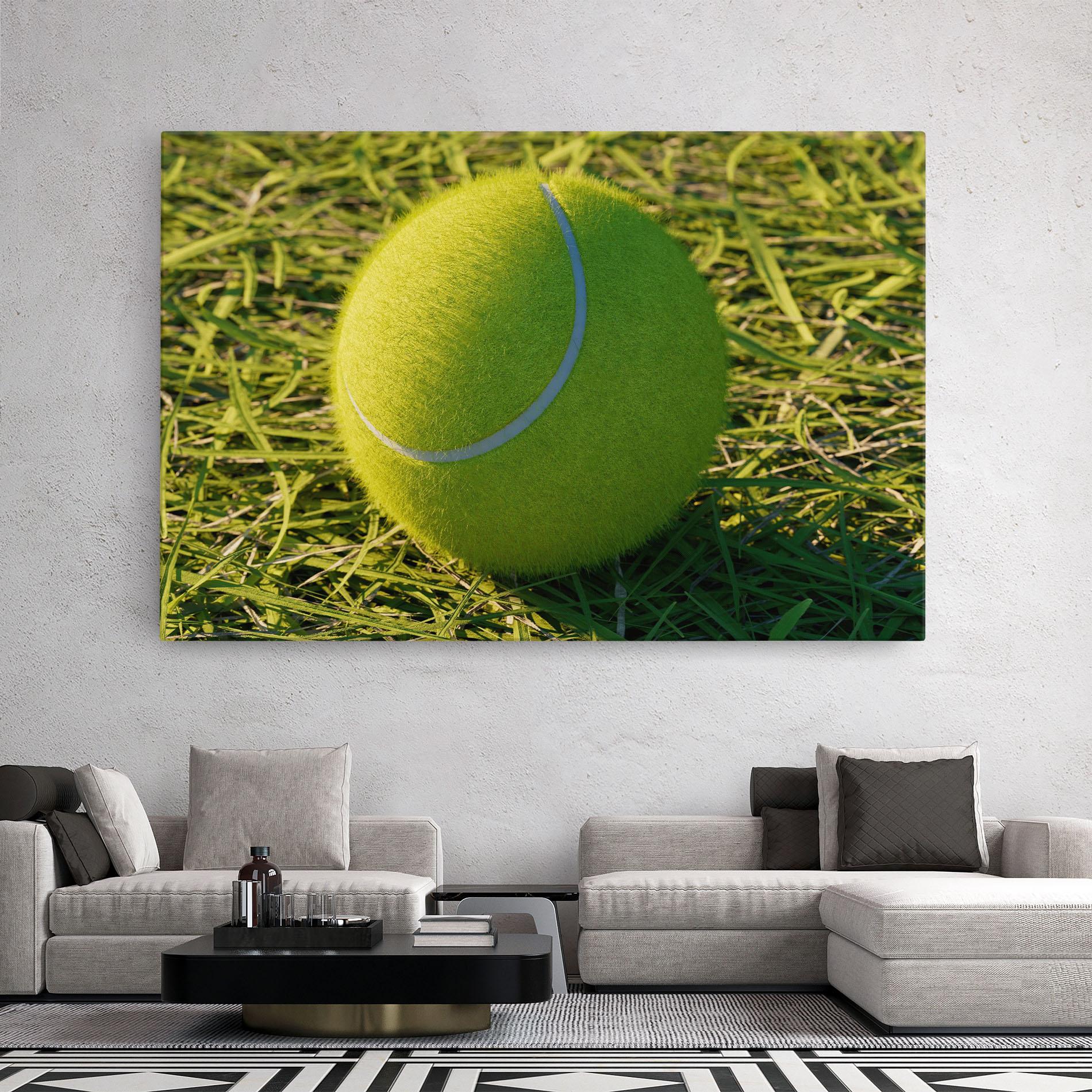 Tablou Canvas Green Tennis Ball mockup 2