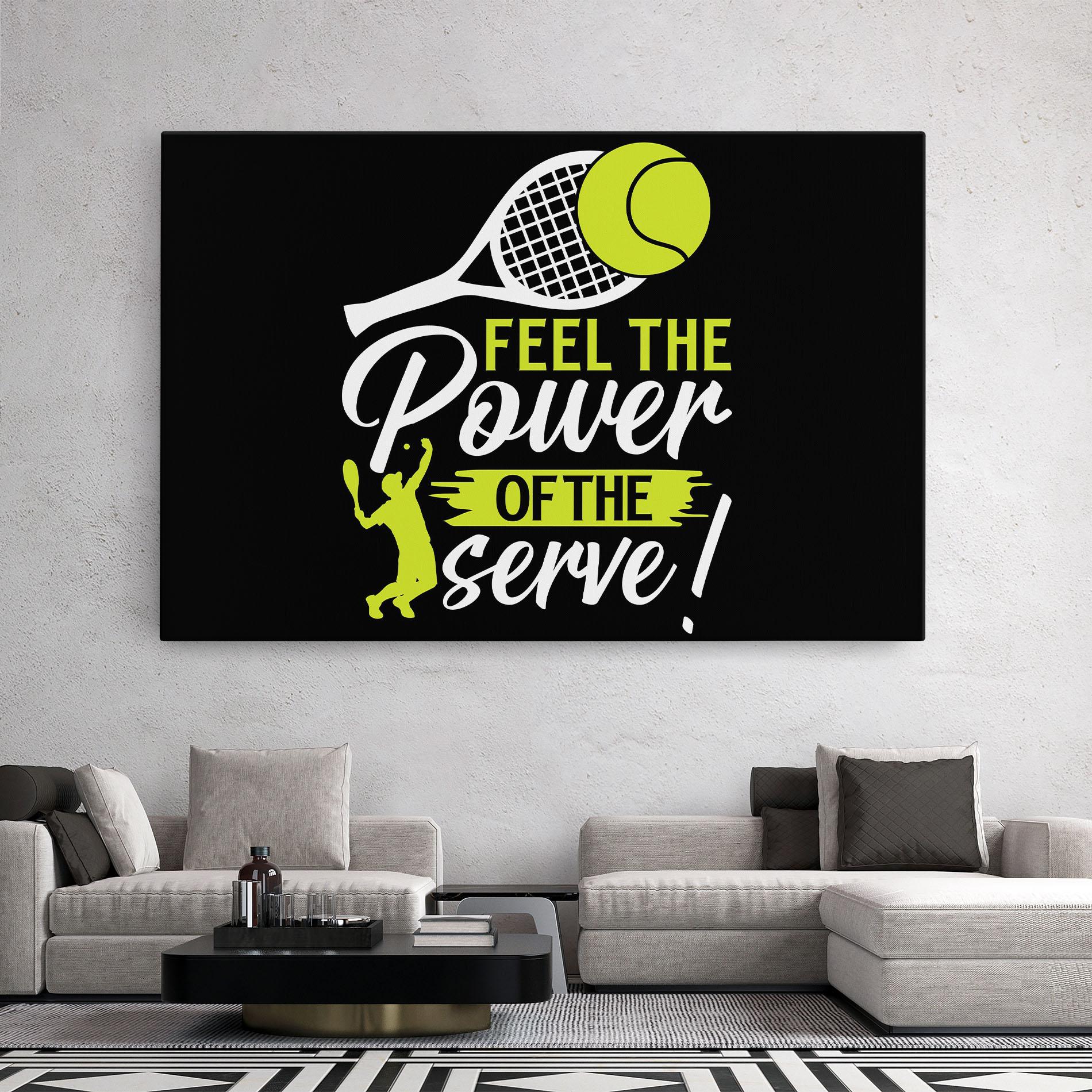Tablou Canvas Power Serve mockup 2