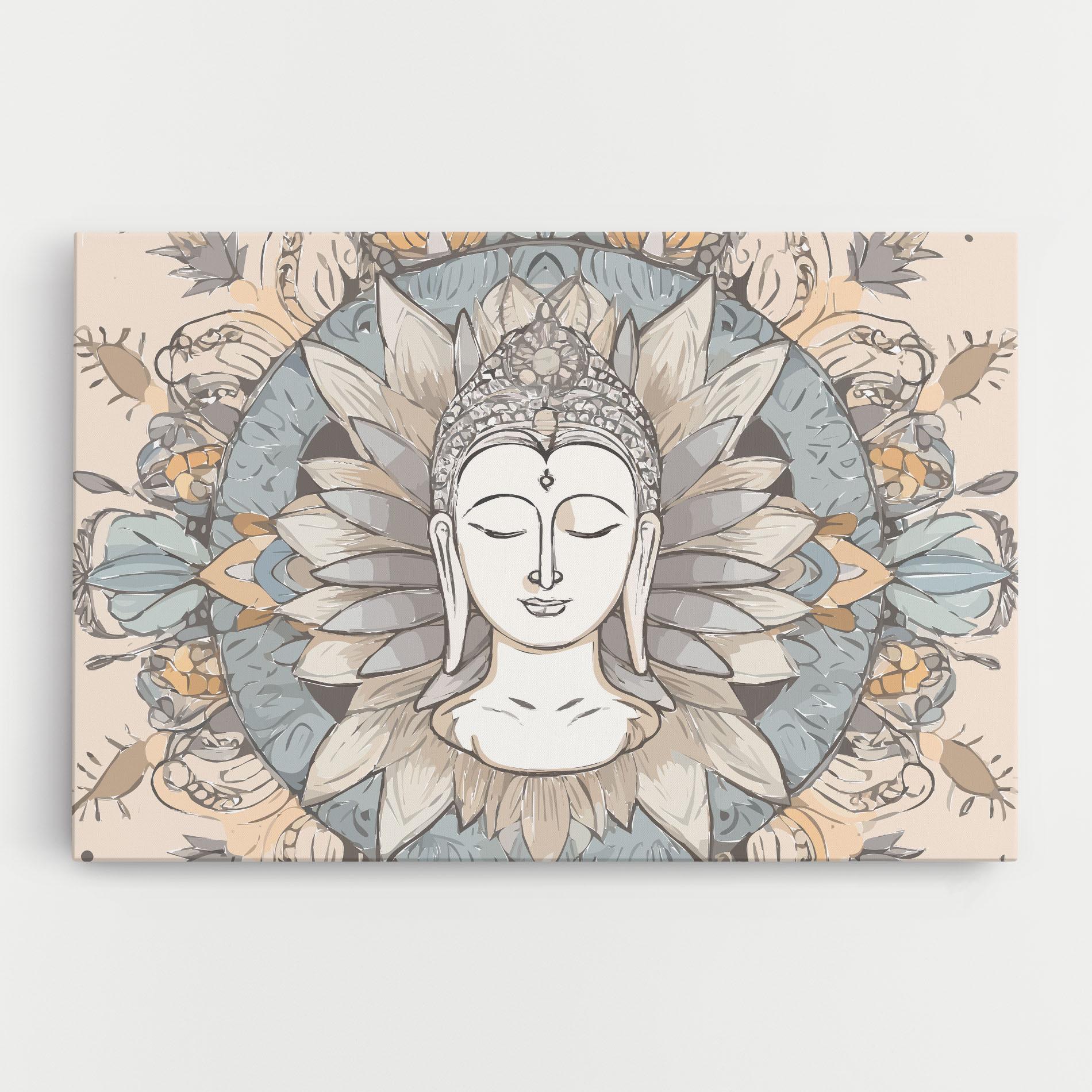 Tablou Canvas Boho Element mockup 0