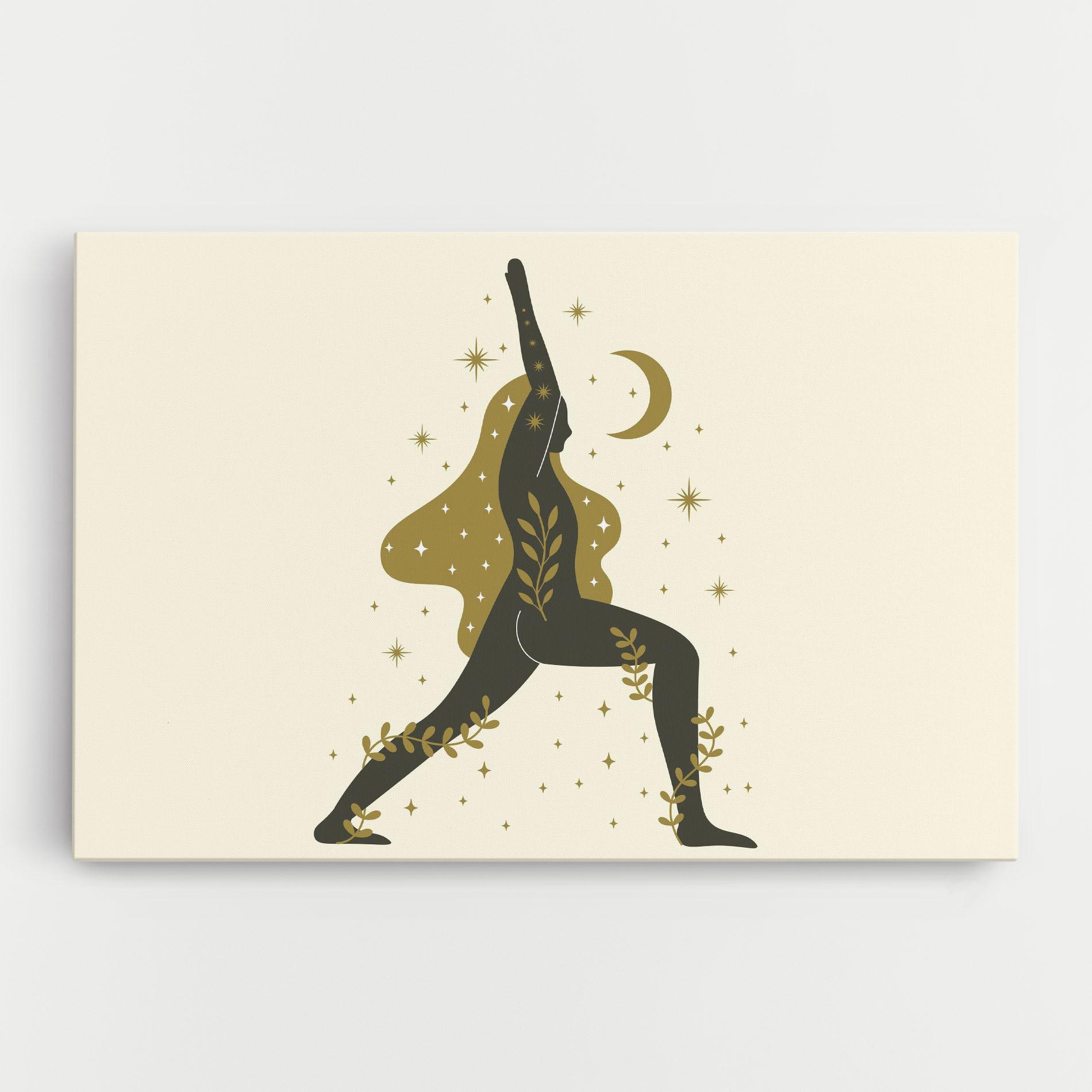 Tablou Canvas Chandrasana mockup 0