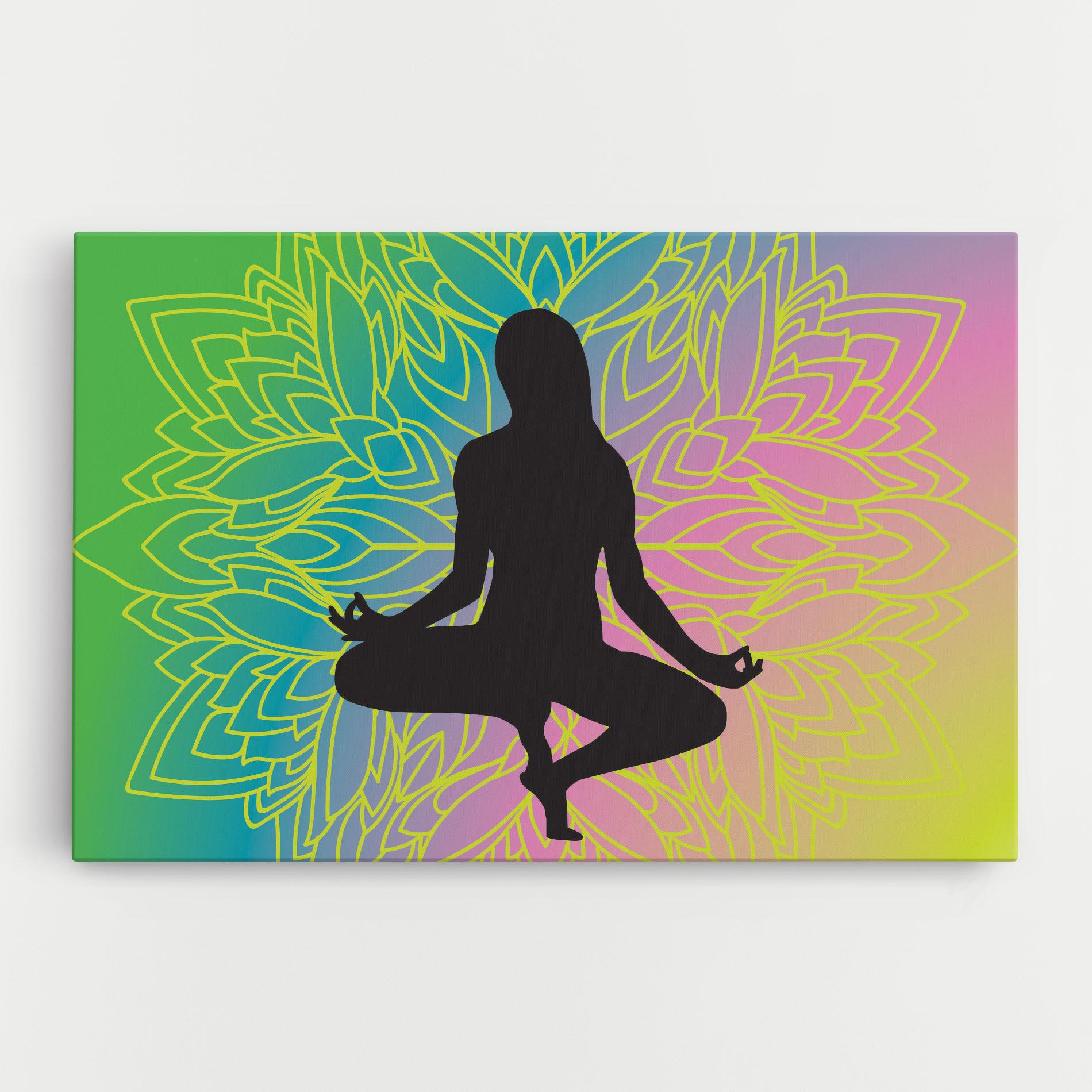 Tablou Canvas Peace Yoga 01 mockup 0