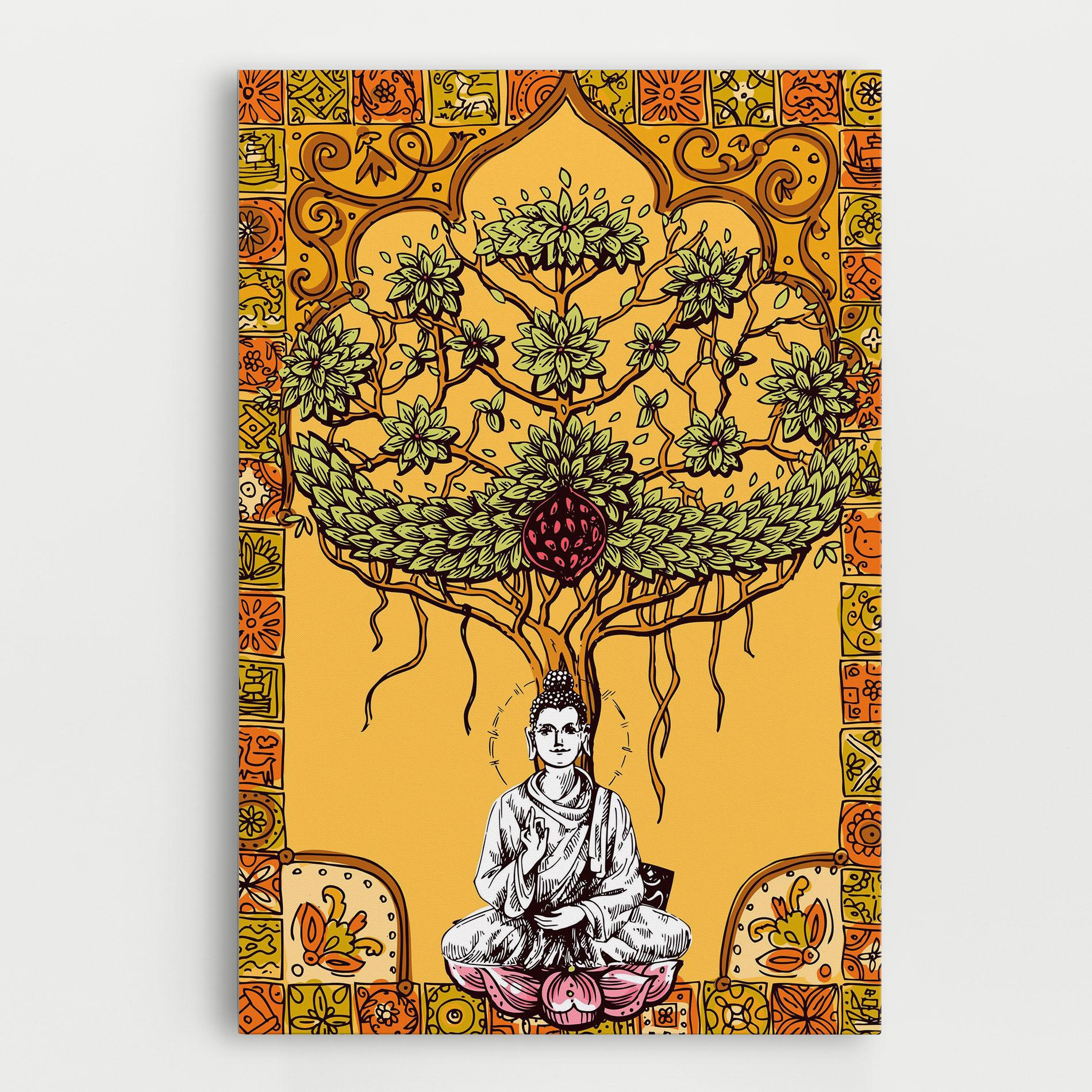 Tablou Canvas Meditation Three mockup 0