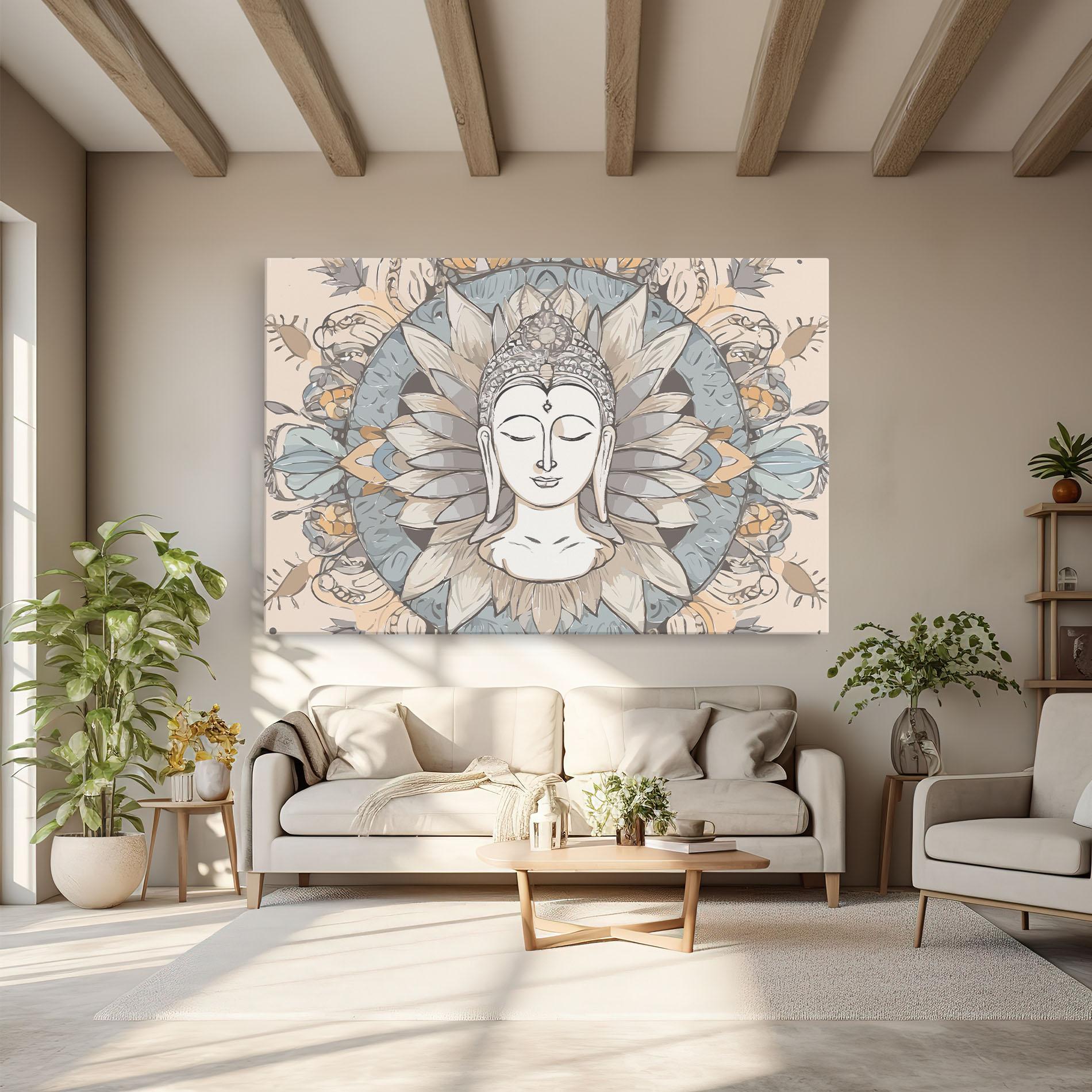 Tablou Canvas Boho Element mockup 6