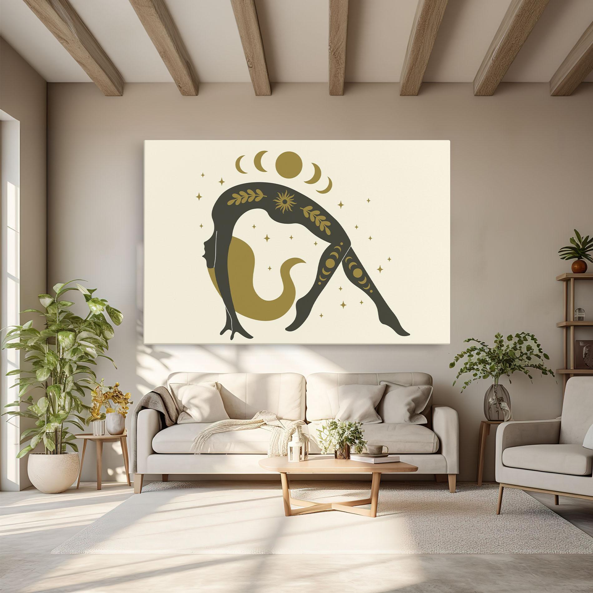 Tablou Canvas Chamatkarasana mockup 6