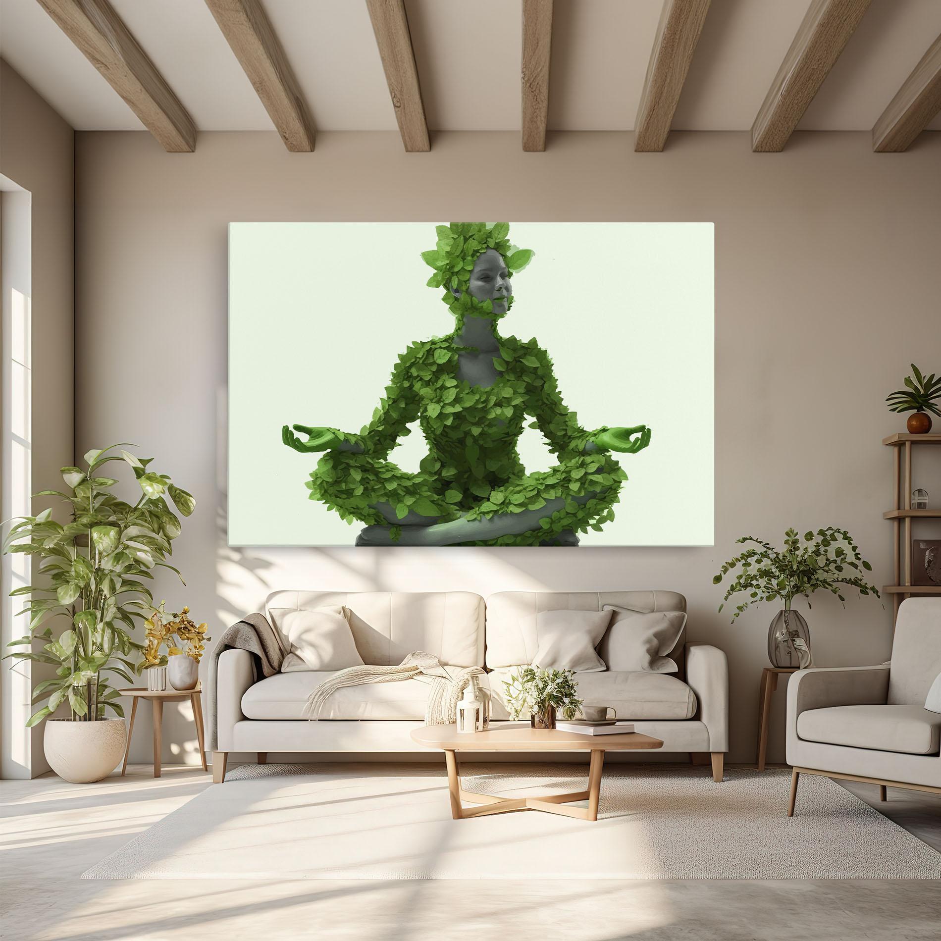 Tablou Canvas Nature Yoga mockup 6