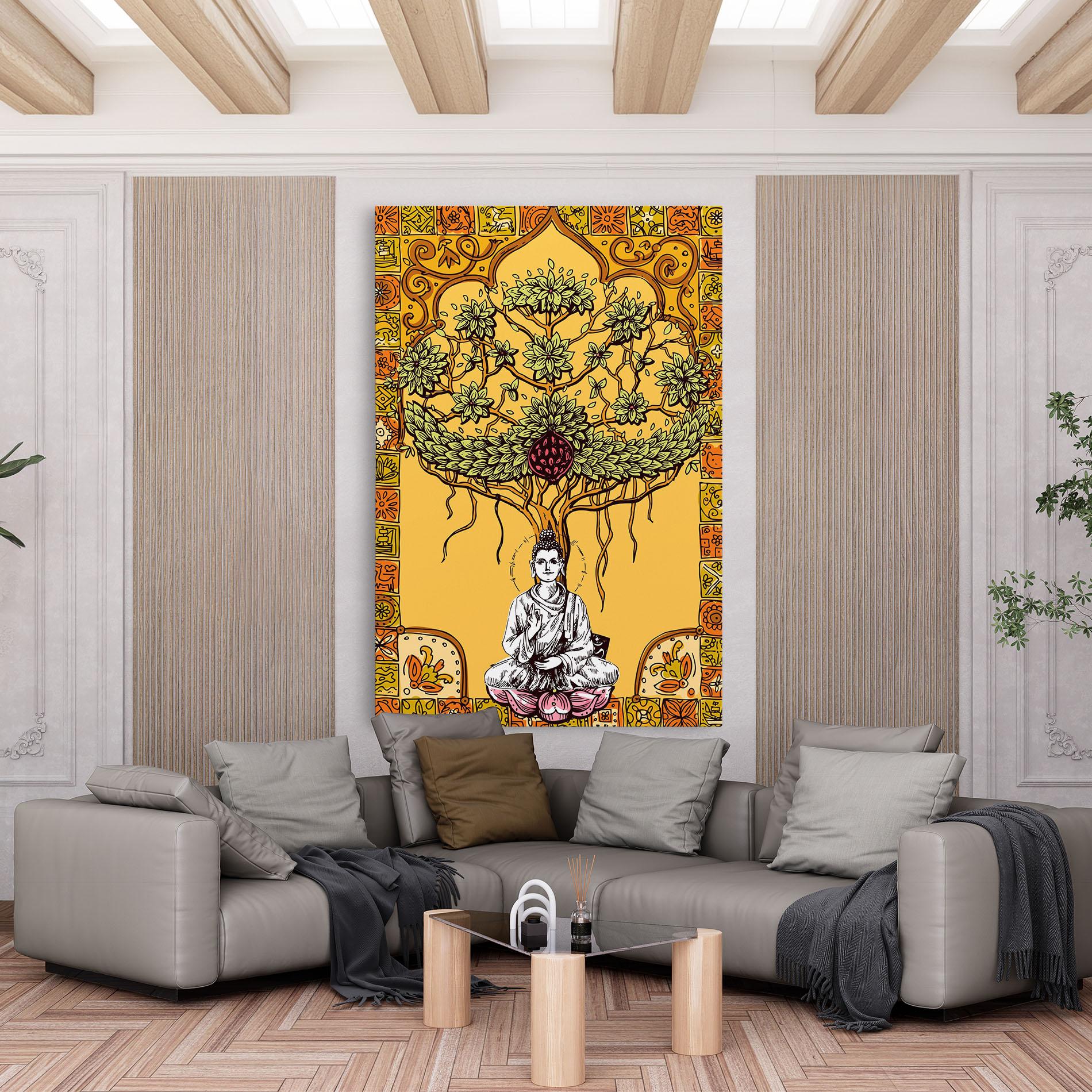 Tablou Canvas Meditation Three mockup 6