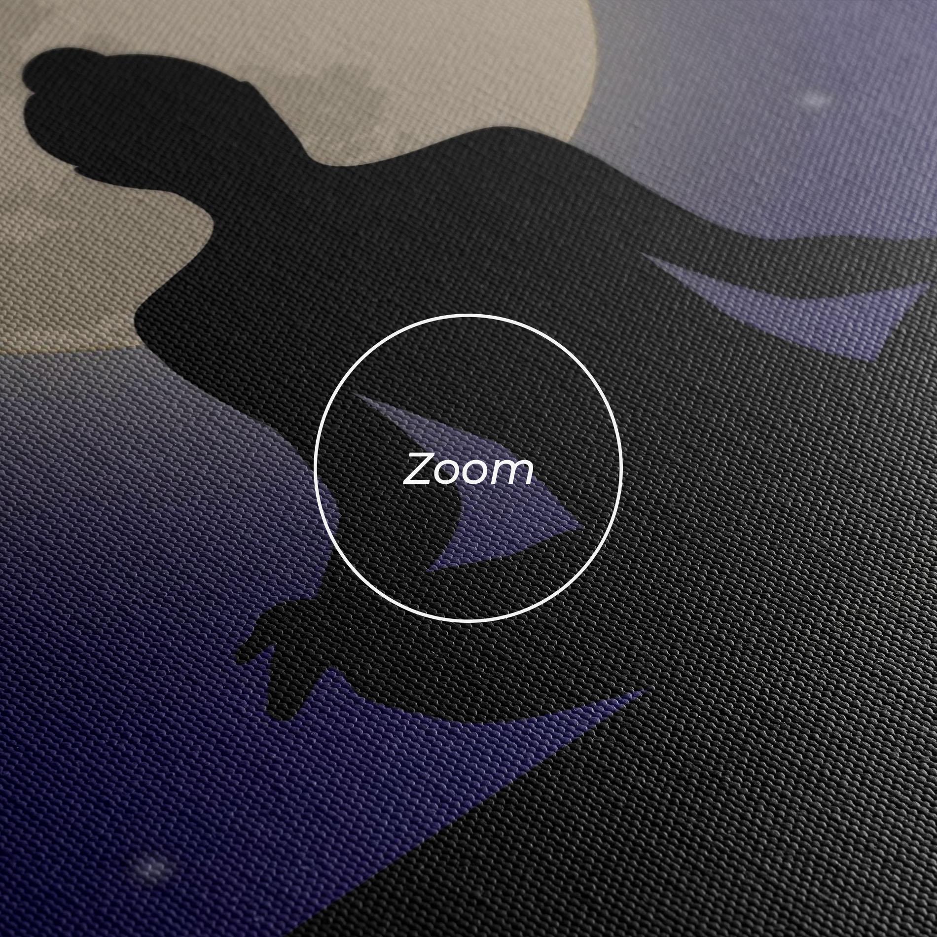 Tablou Canvas Full Moon Yoga mockup 3