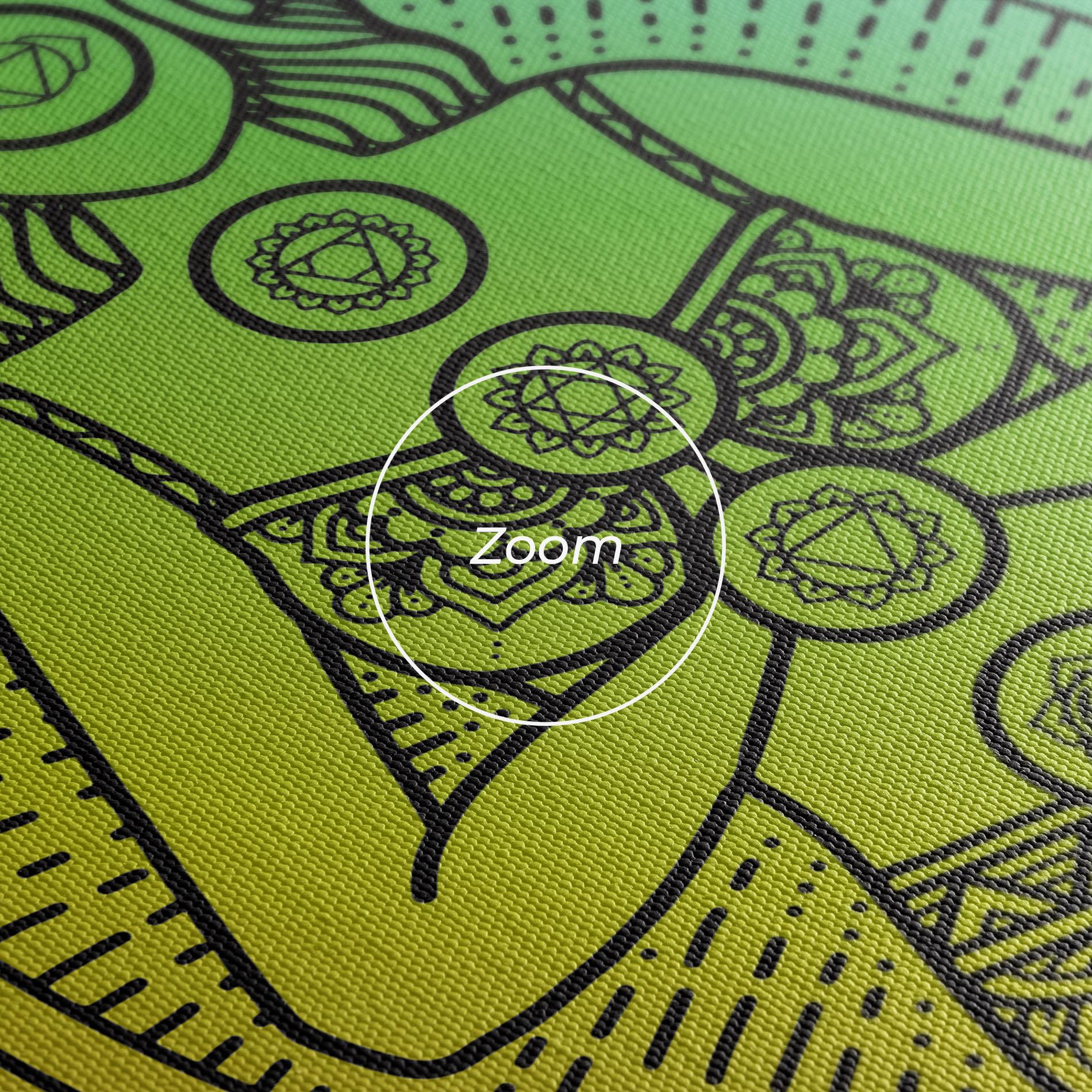 Tablou Canvas Girl Meditation mockup 3