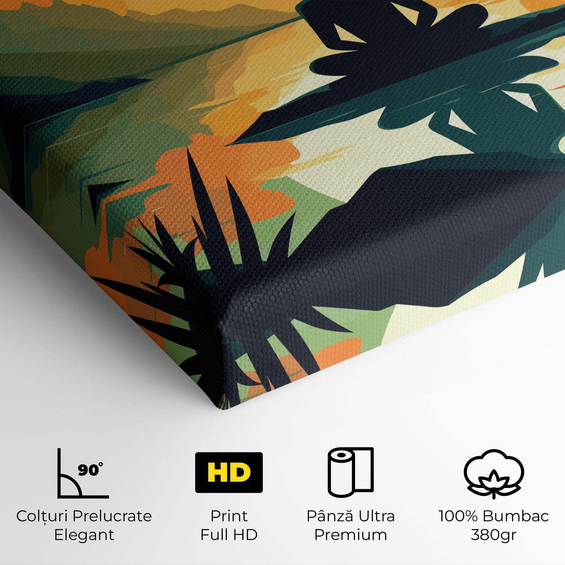 Tablou Canvas Forest Yoga mockup 4