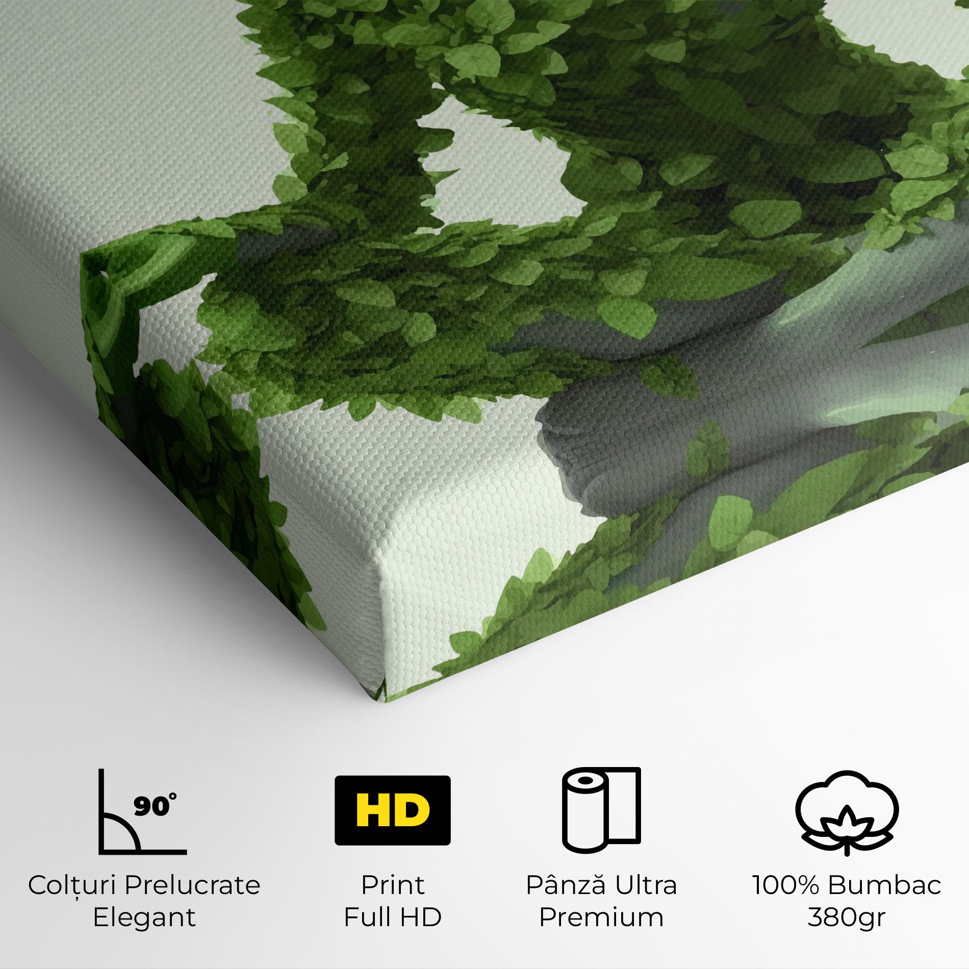 Tablou Canvas Nature Yoga mockup 4