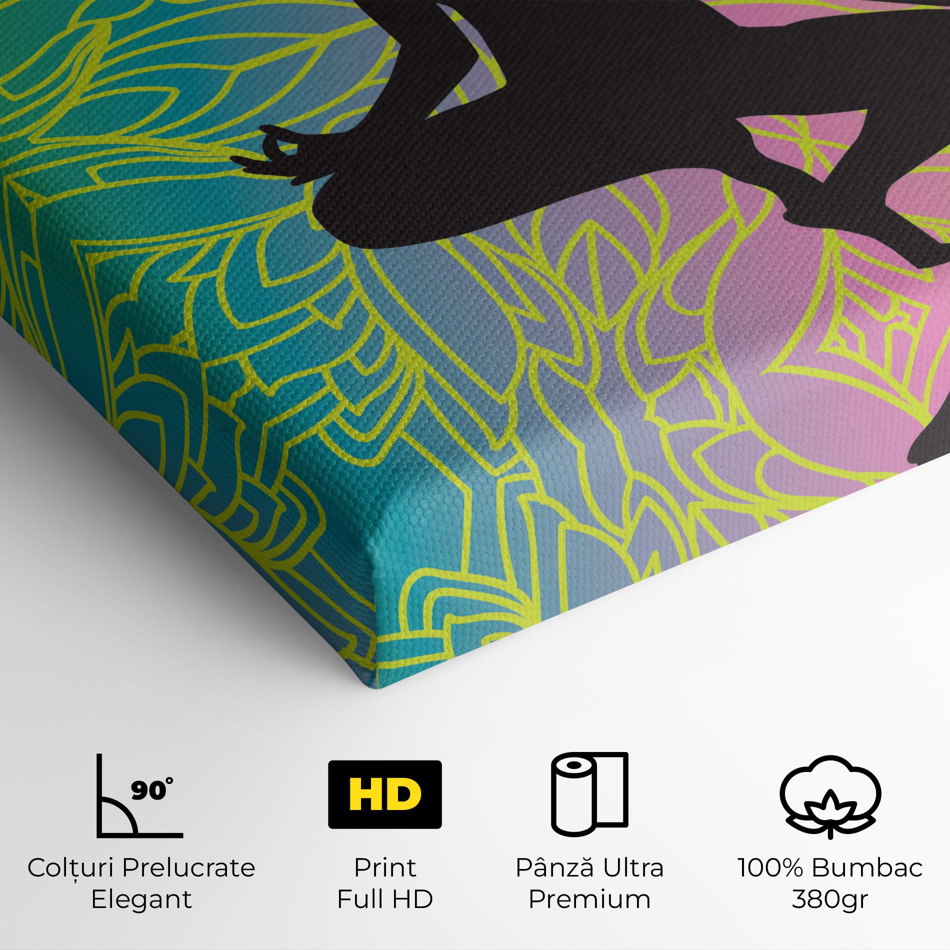 Tablou Canvas Peace Yoga 01 mockup 4